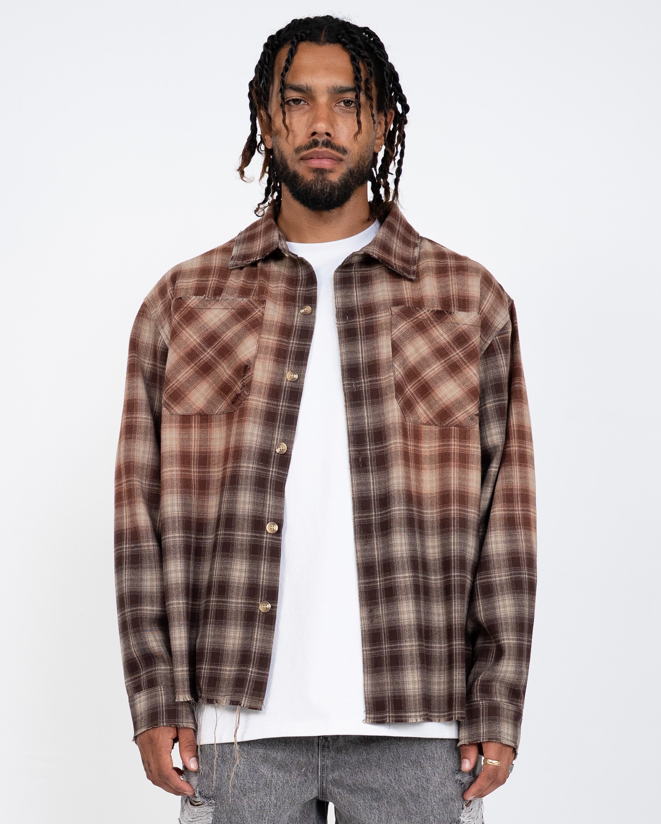 EPTM Bleached Flannels - Brown