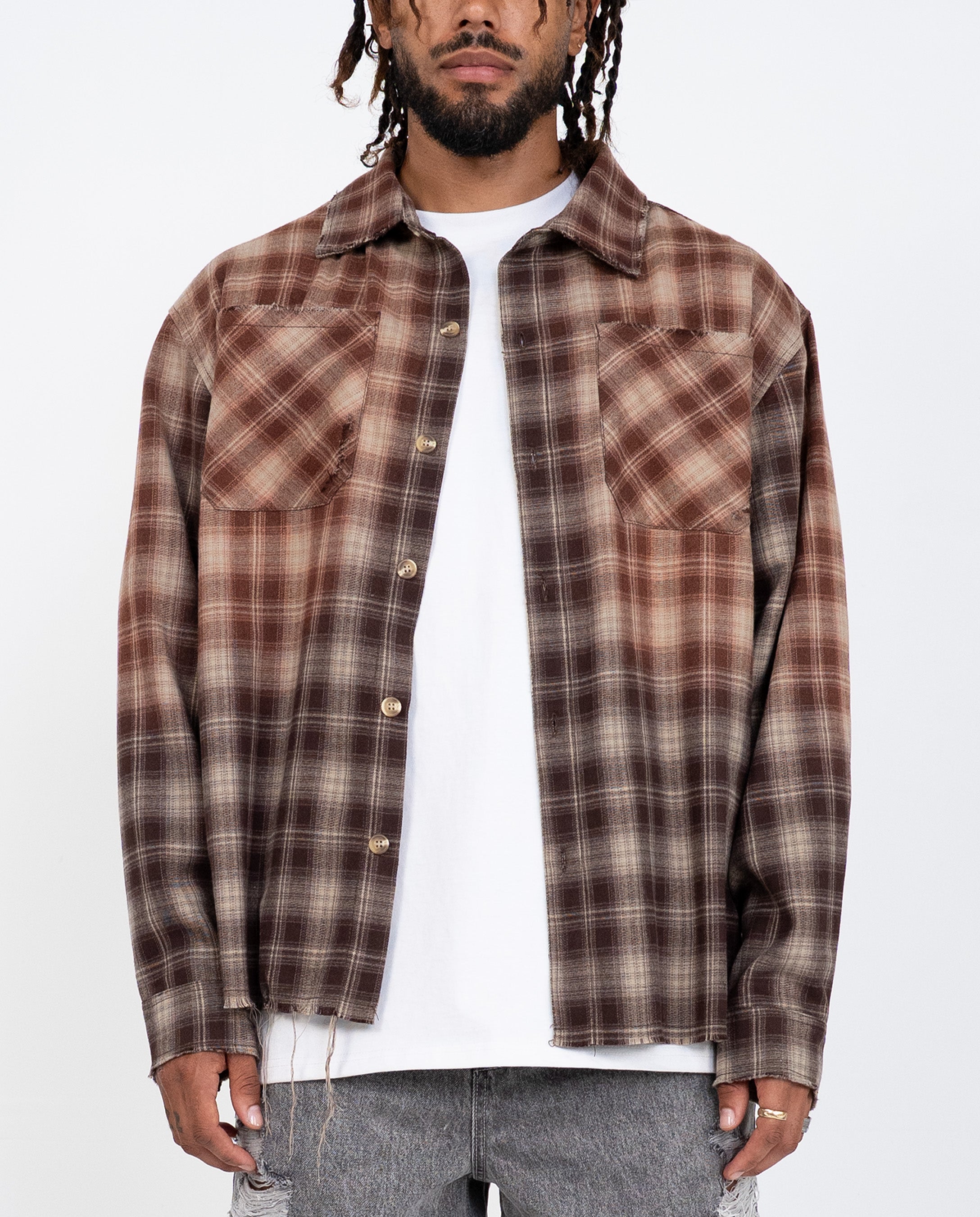 EPTM Bleached Flannels - Brown