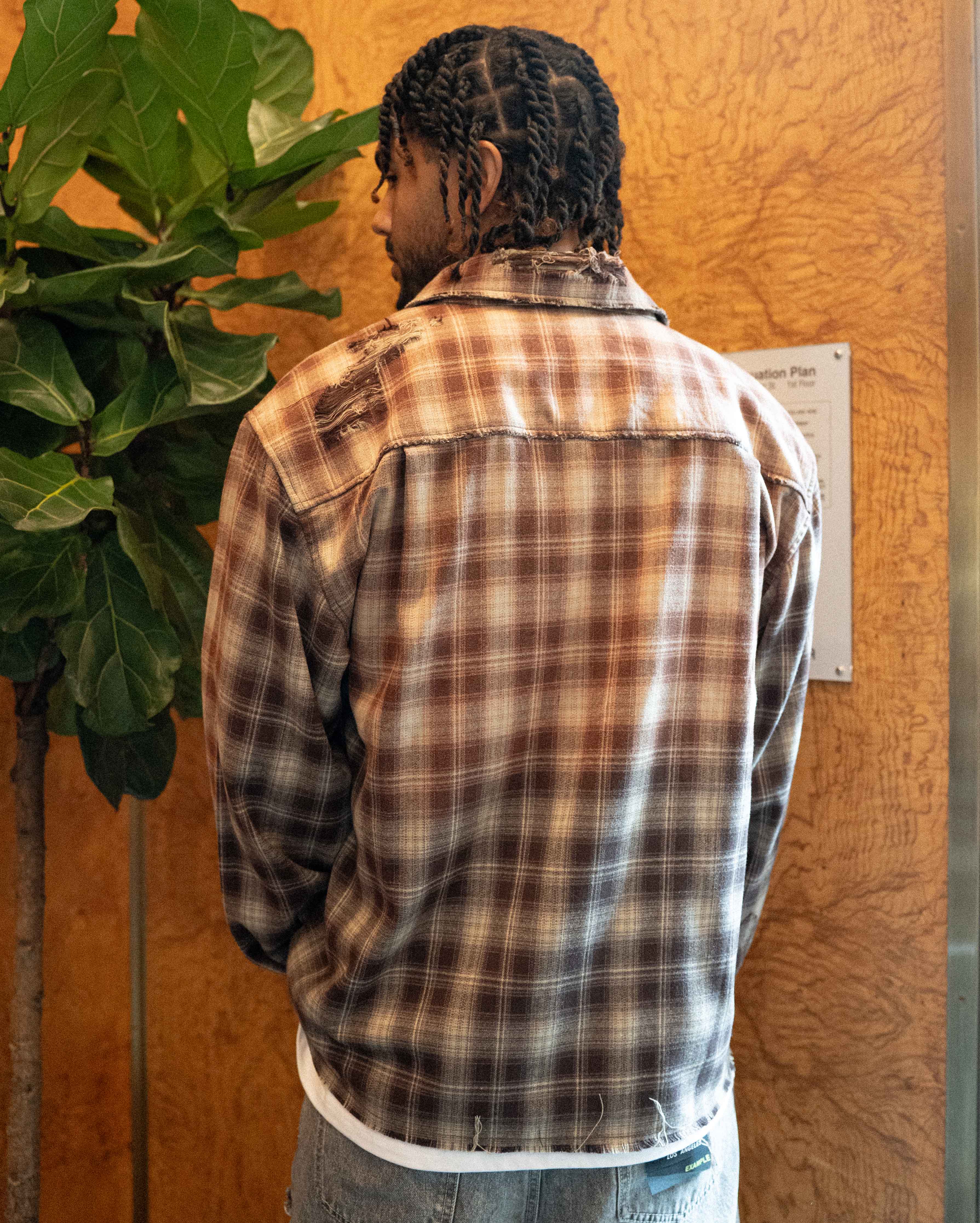 EPTM Bleached Flannels - Brown