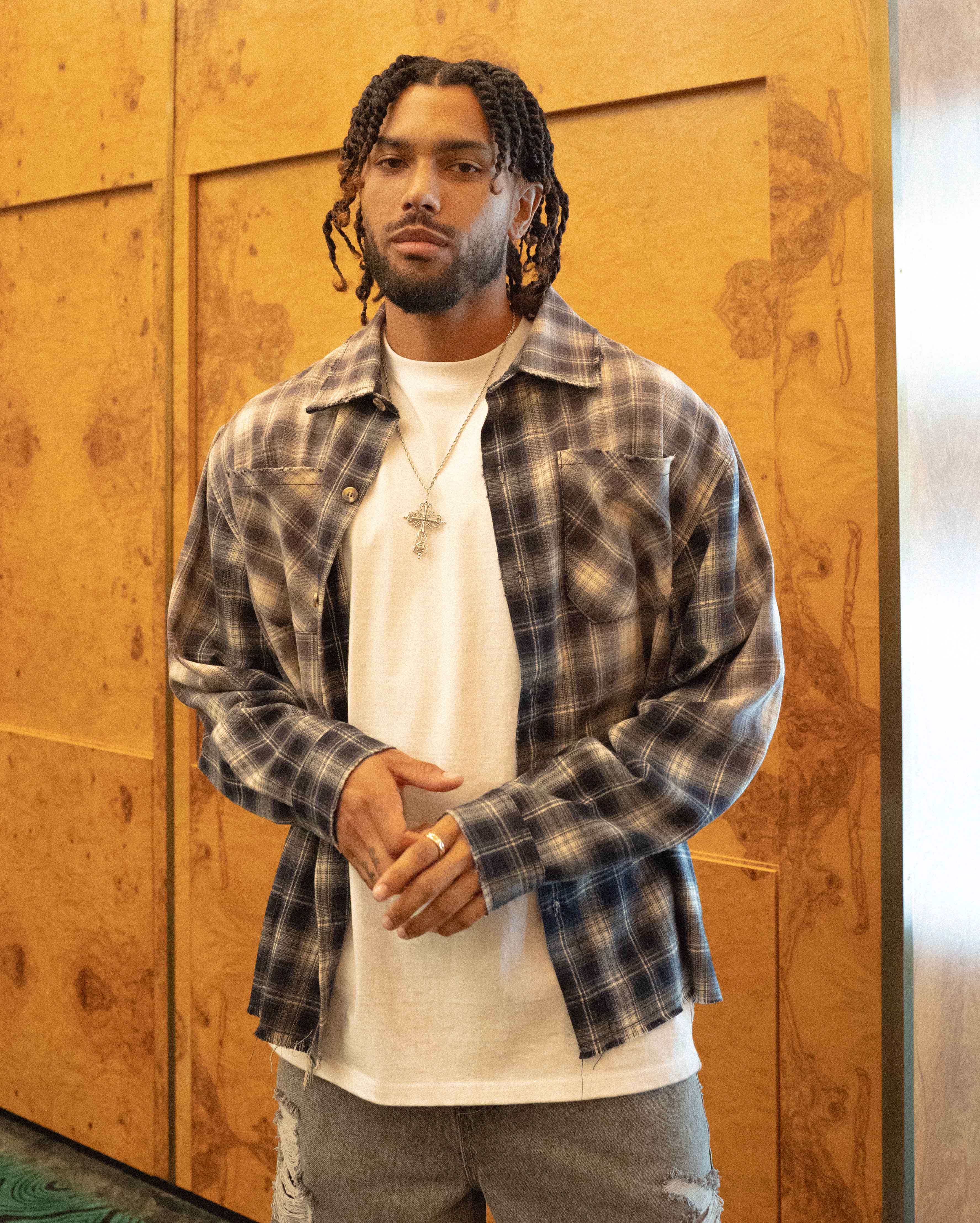 EPTM Bleached Flannels - Navy