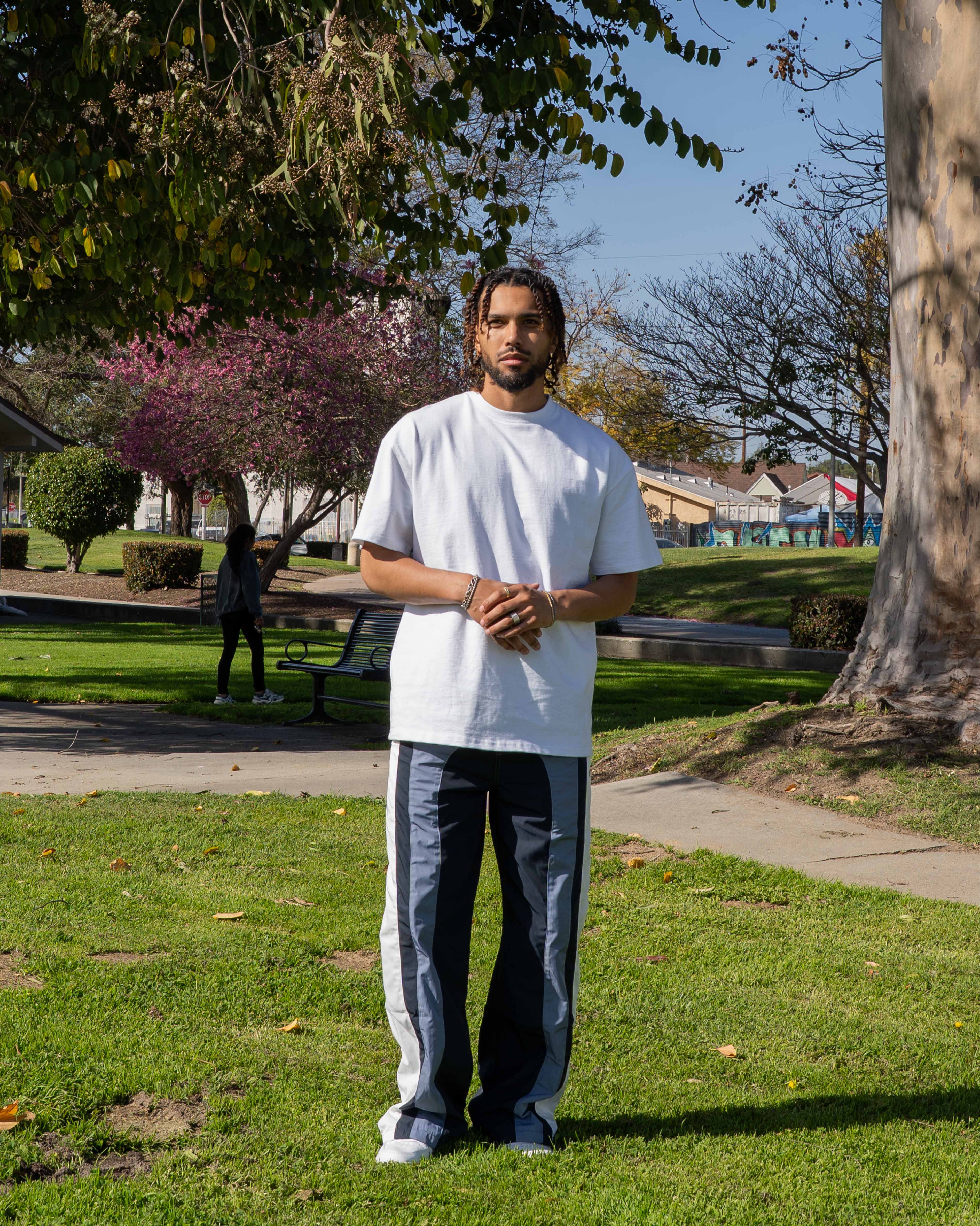 EPTM BLOCKIE TRACK PANTS - BLUE