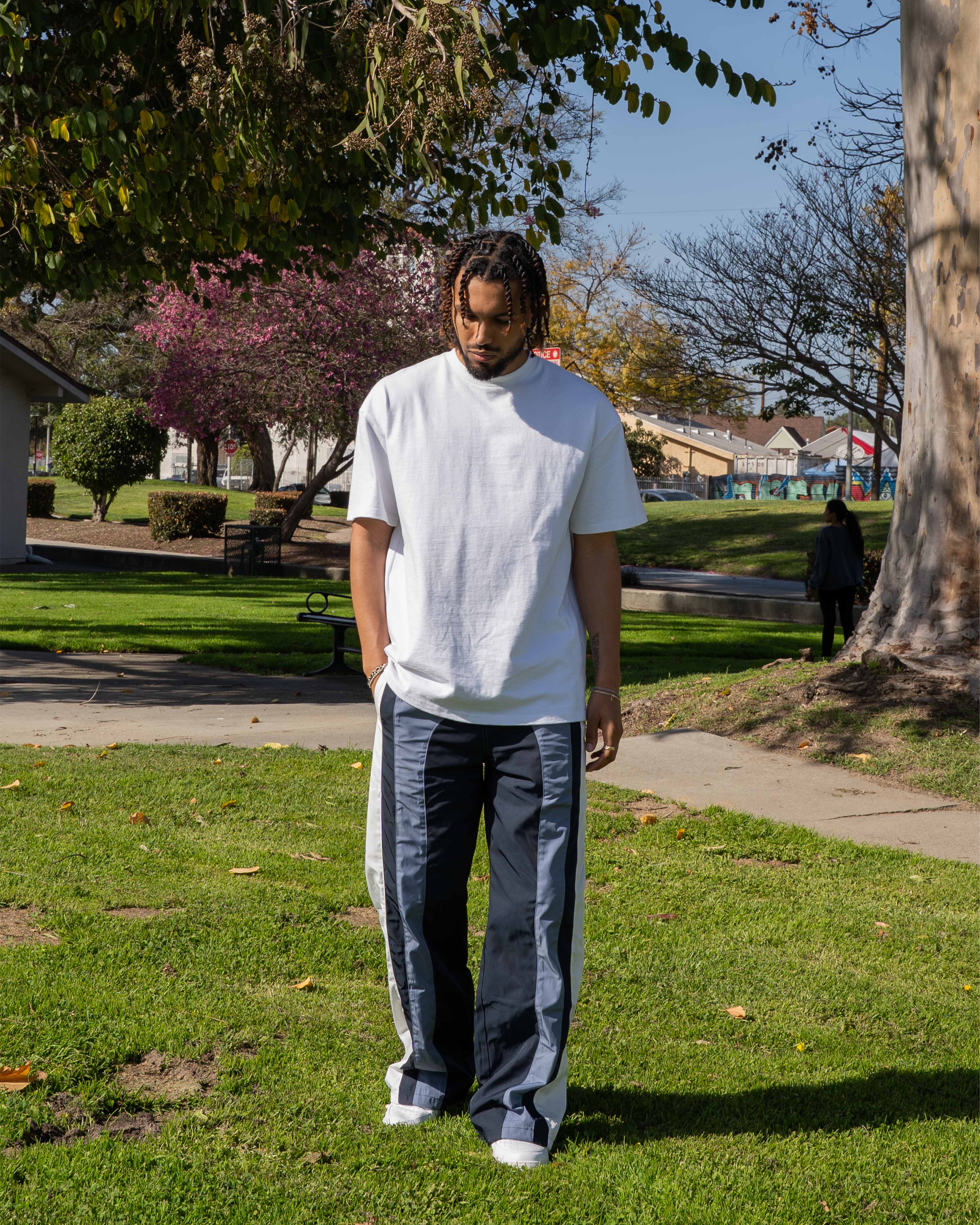 EPTM BLOCKIE TRACK PANTS - BLUE