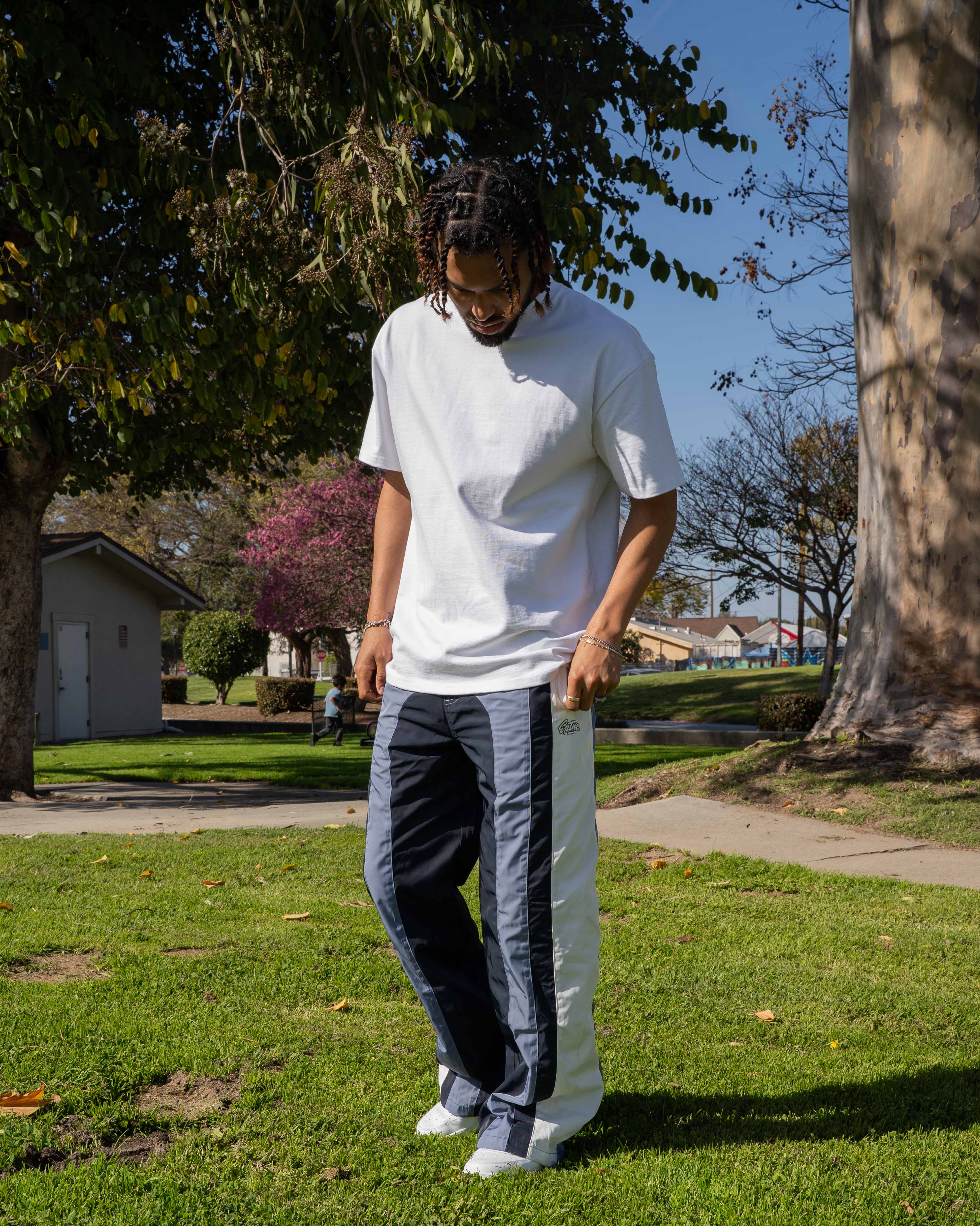 EPTM BLOCKIE TRACK PANTS - BLUE