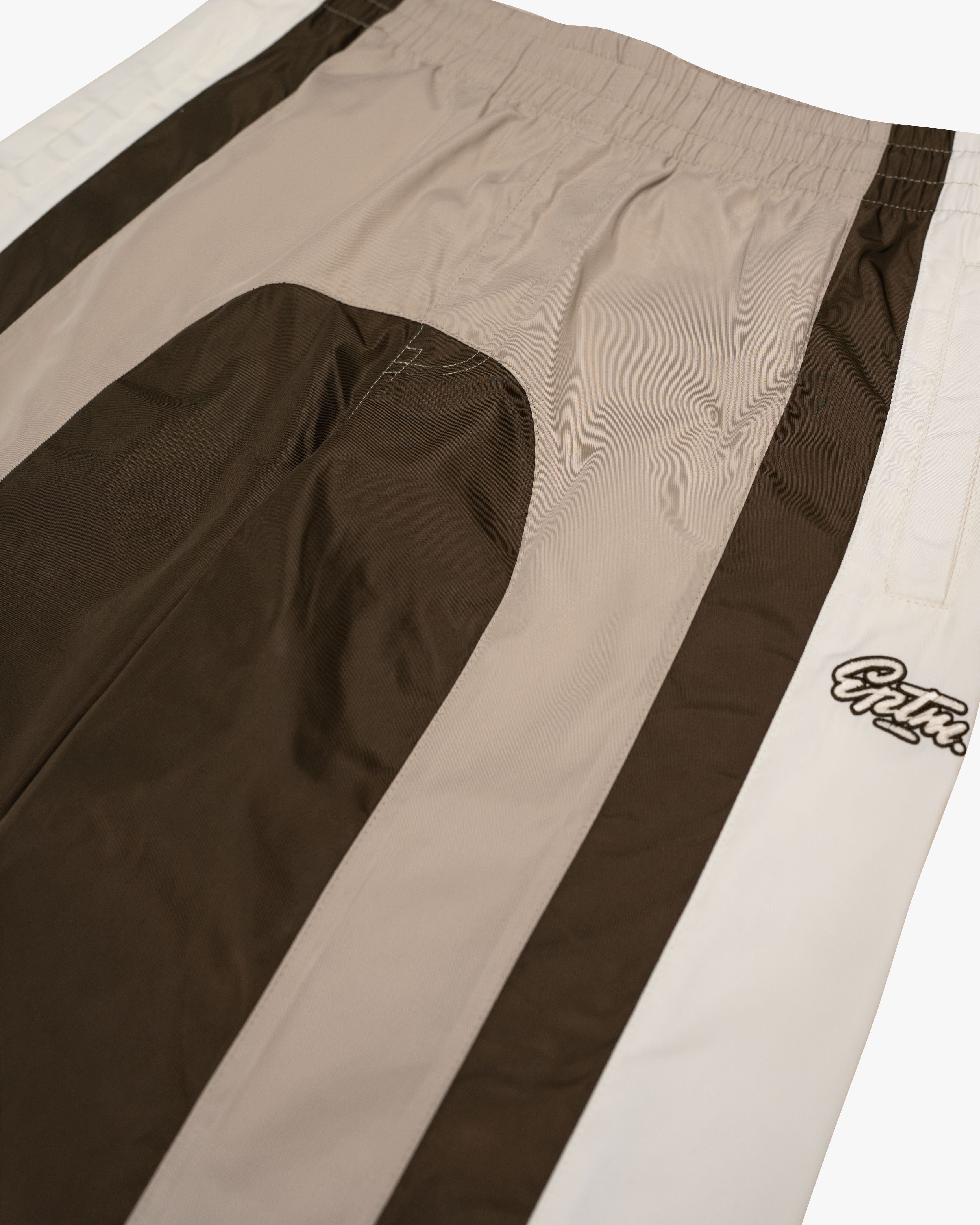 EPTM BLOCKIE TRACK PANTS - BROWN