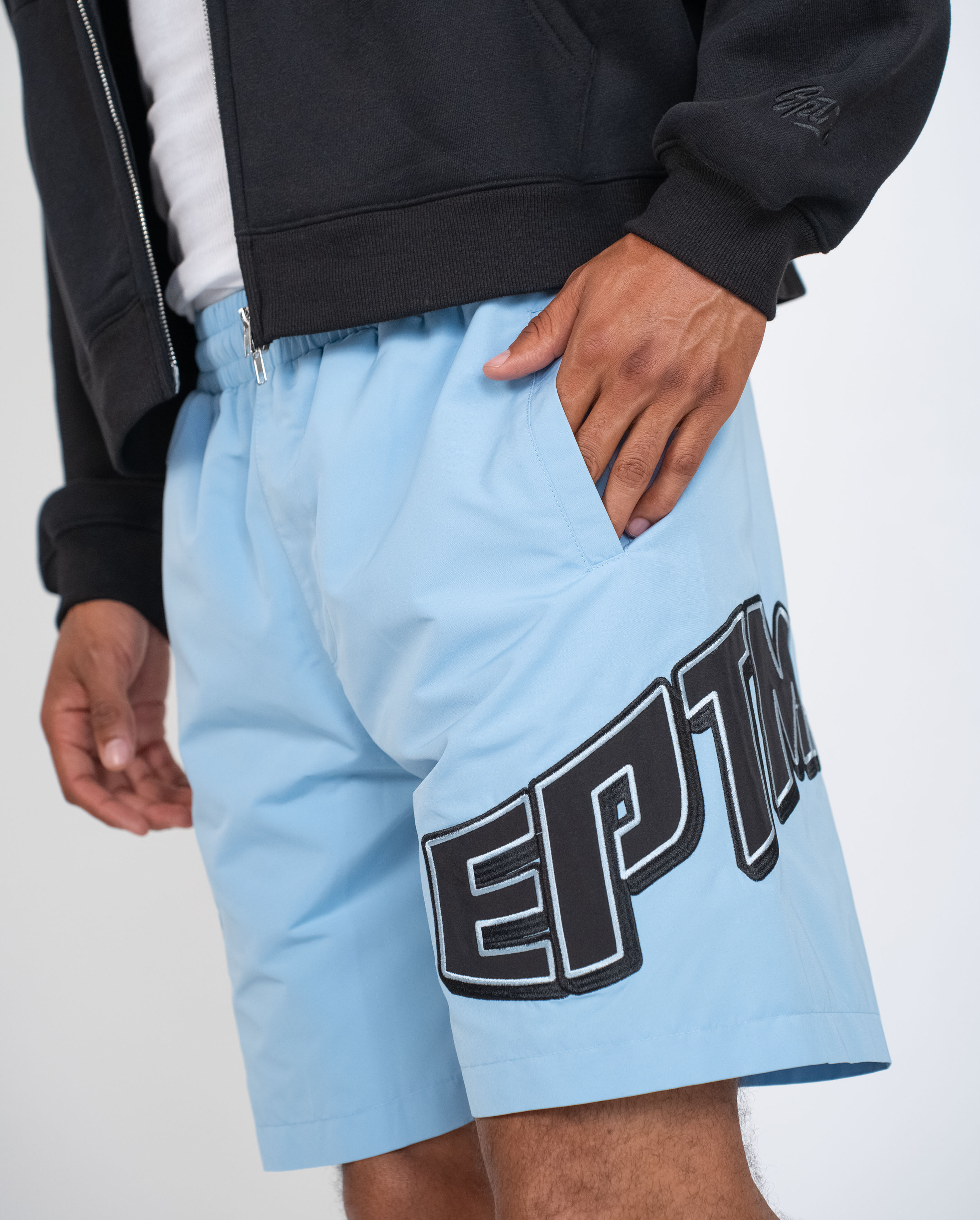 EPTM Brand Shorts - Sky Blue
