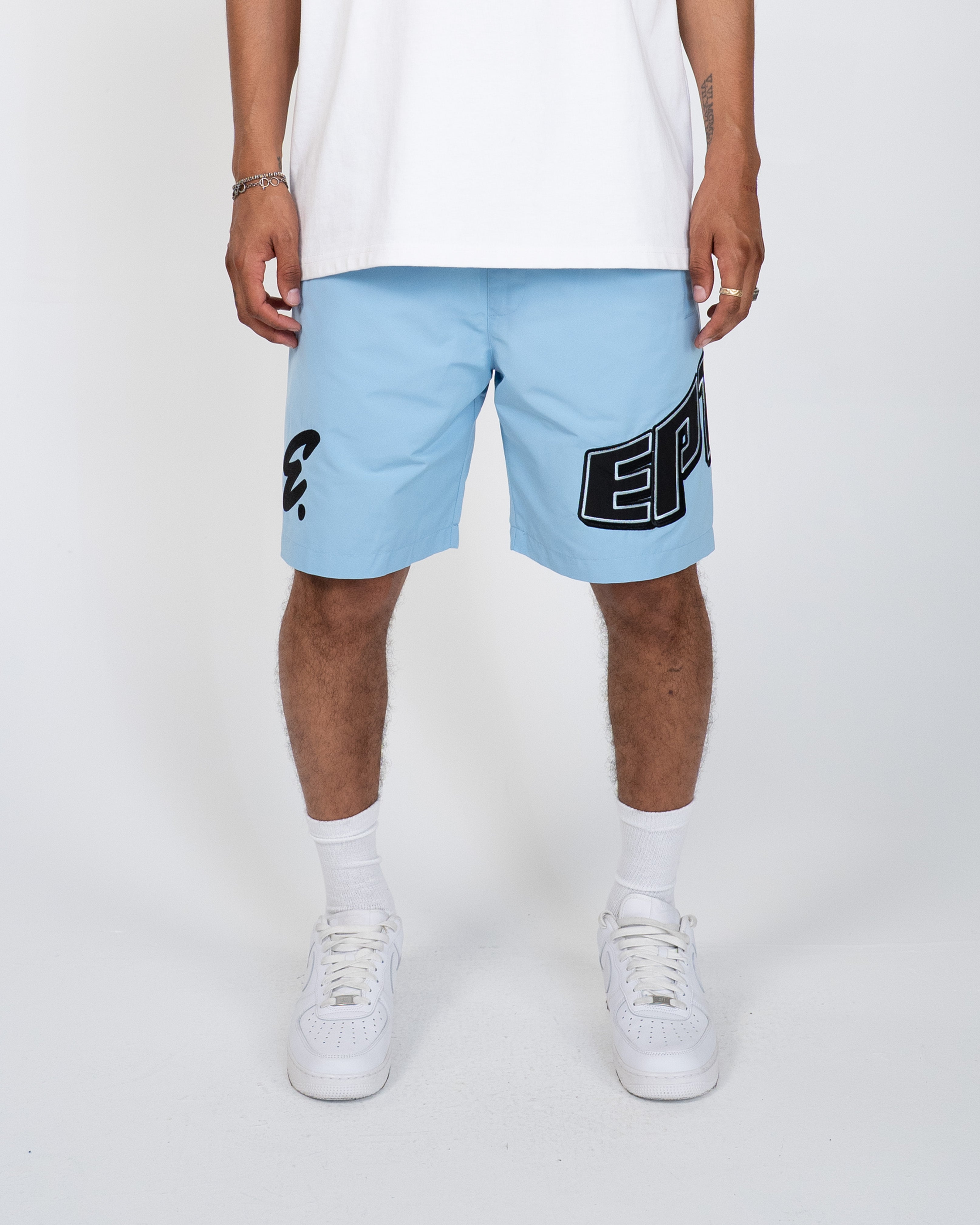 EPTM Brand Shorts - Sky Blue