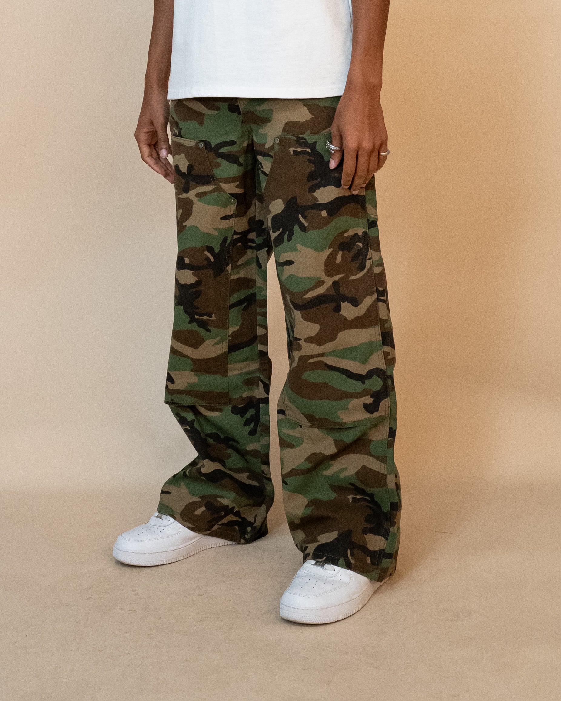 CAMO CARPENTER PANTS - OG CAMO