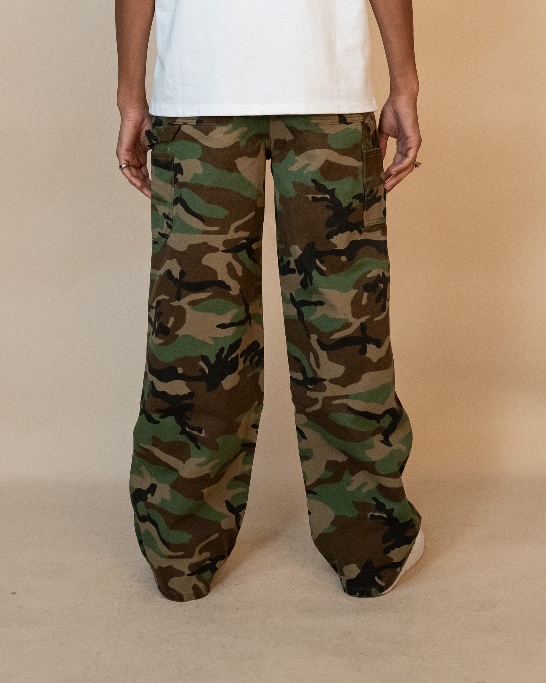 CAMO CARPENTER PANTS - OG CAMO