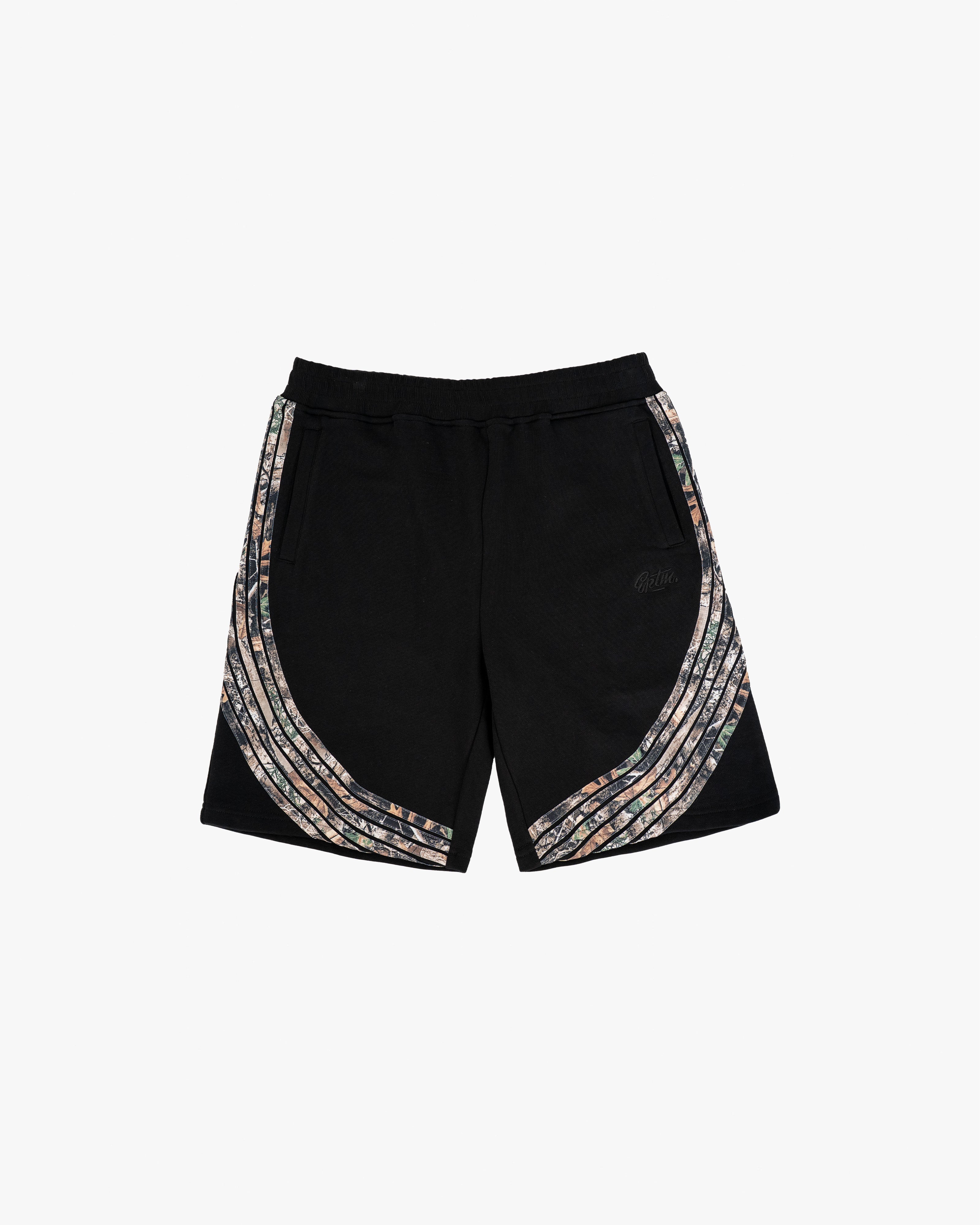 EPTM CAMO HIGHLAND SHORTS - BLACK