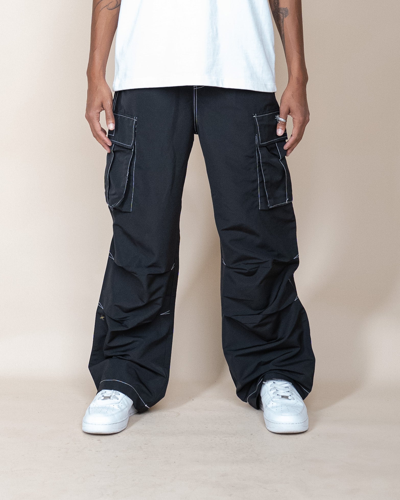 EPTM CAMPUS CARGO PANTS - BLACK