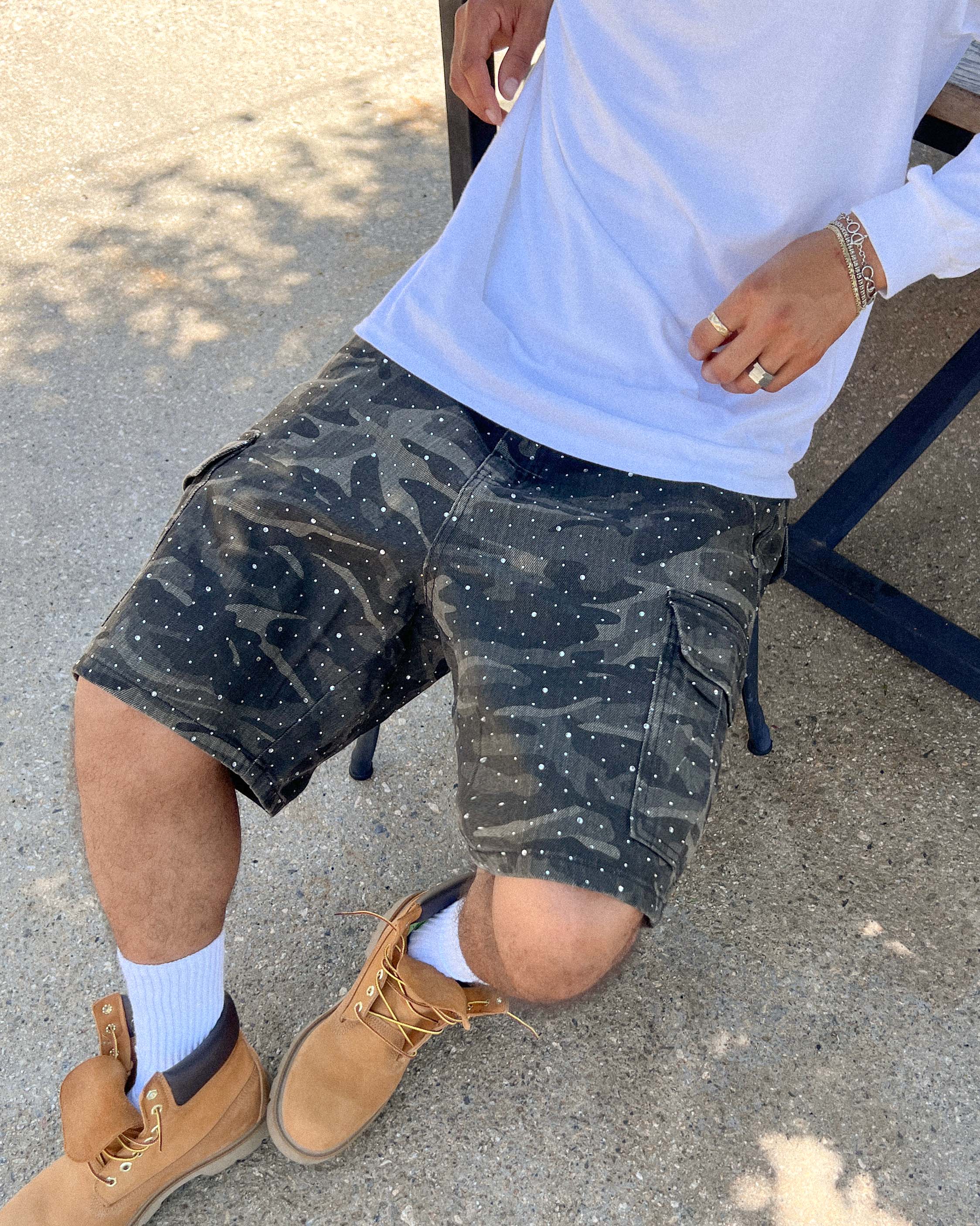 EPTM Crystal Camo Shorts - Dark Camo