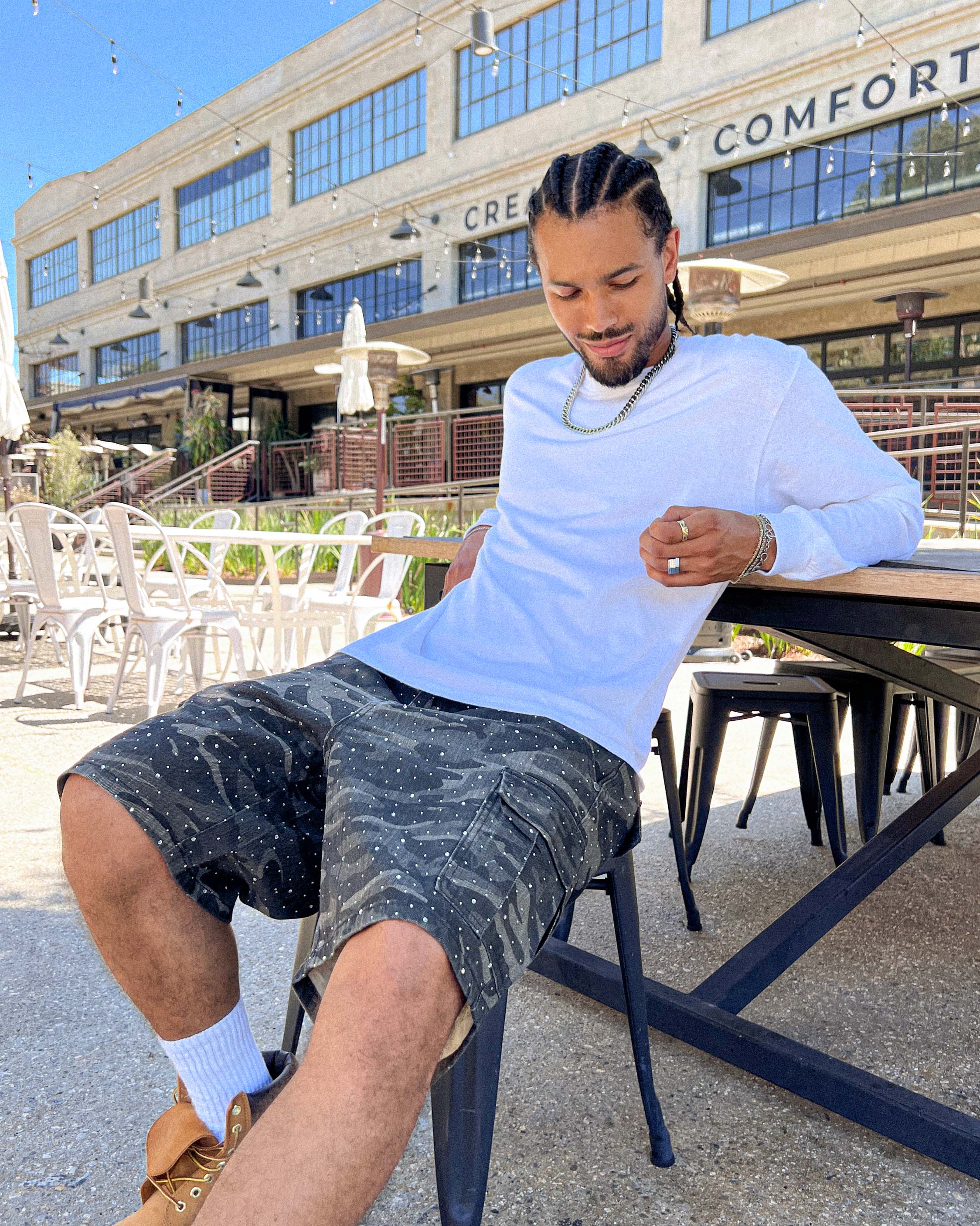 EPTM Crystal Camo Shorts - Dark Camo