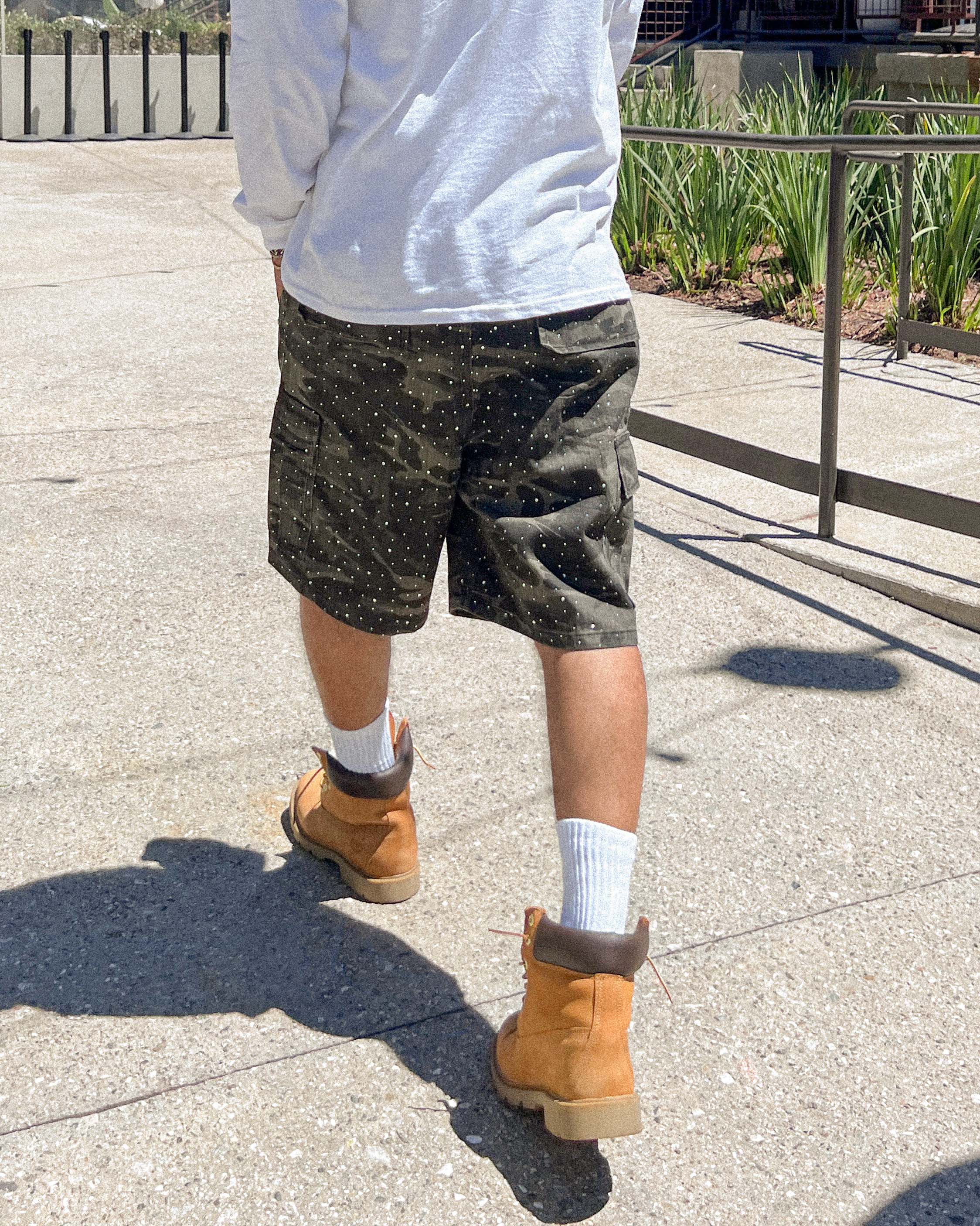 EPTM Crystal Camo Shorts - Dark Camo