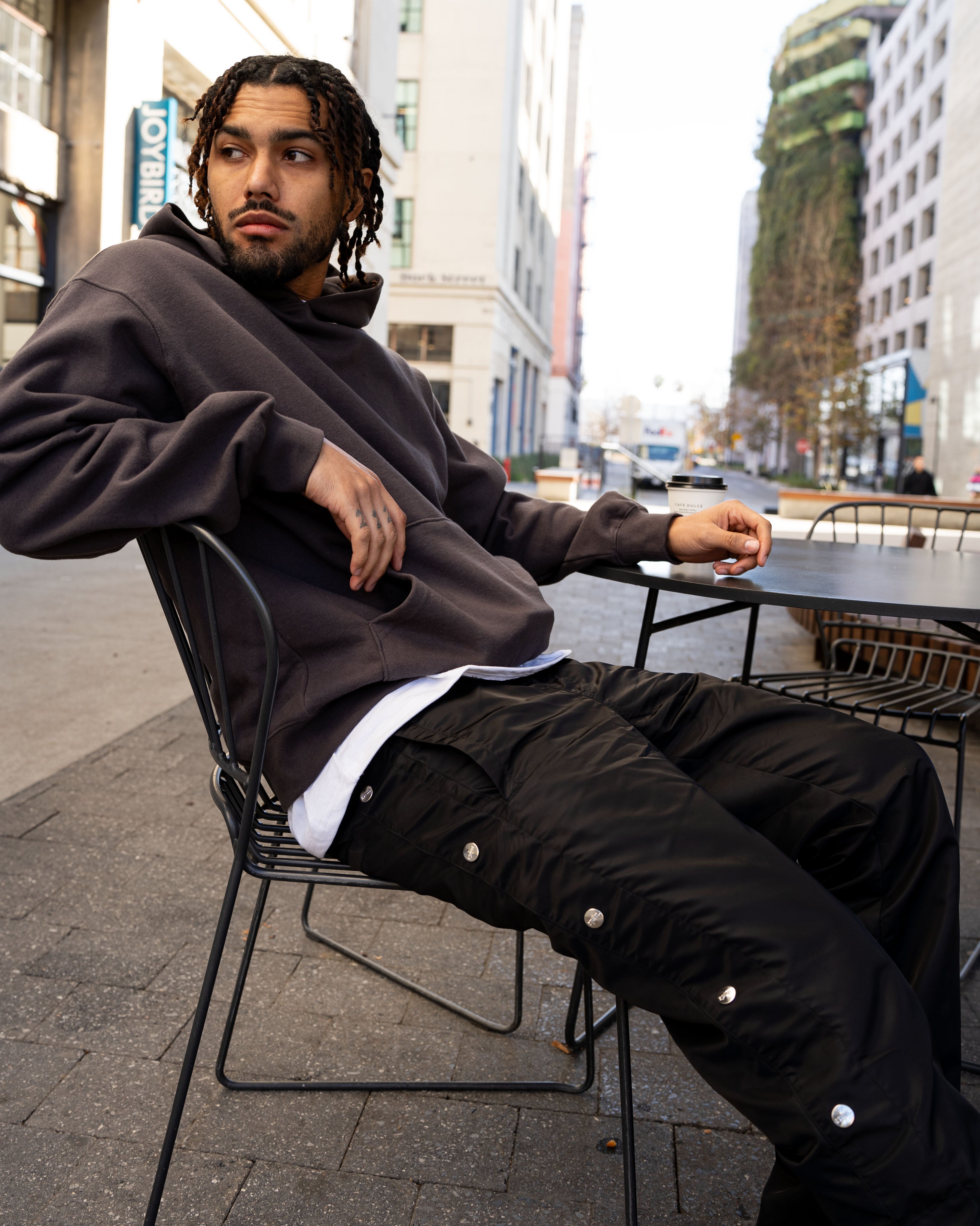 EPTM EXO TRACK PANTS - BLACK