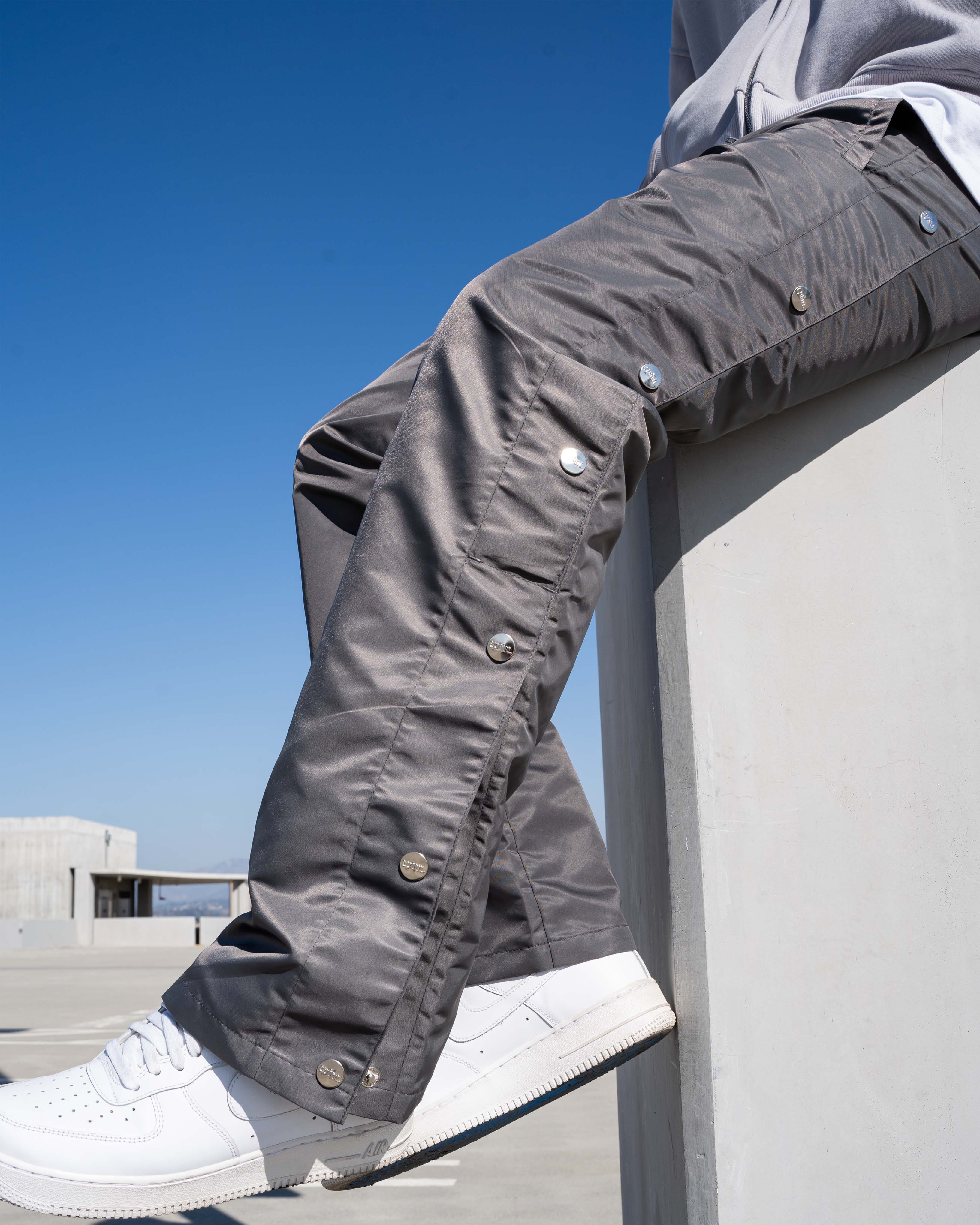 EPTM EXO TRACK PANTS - GREY