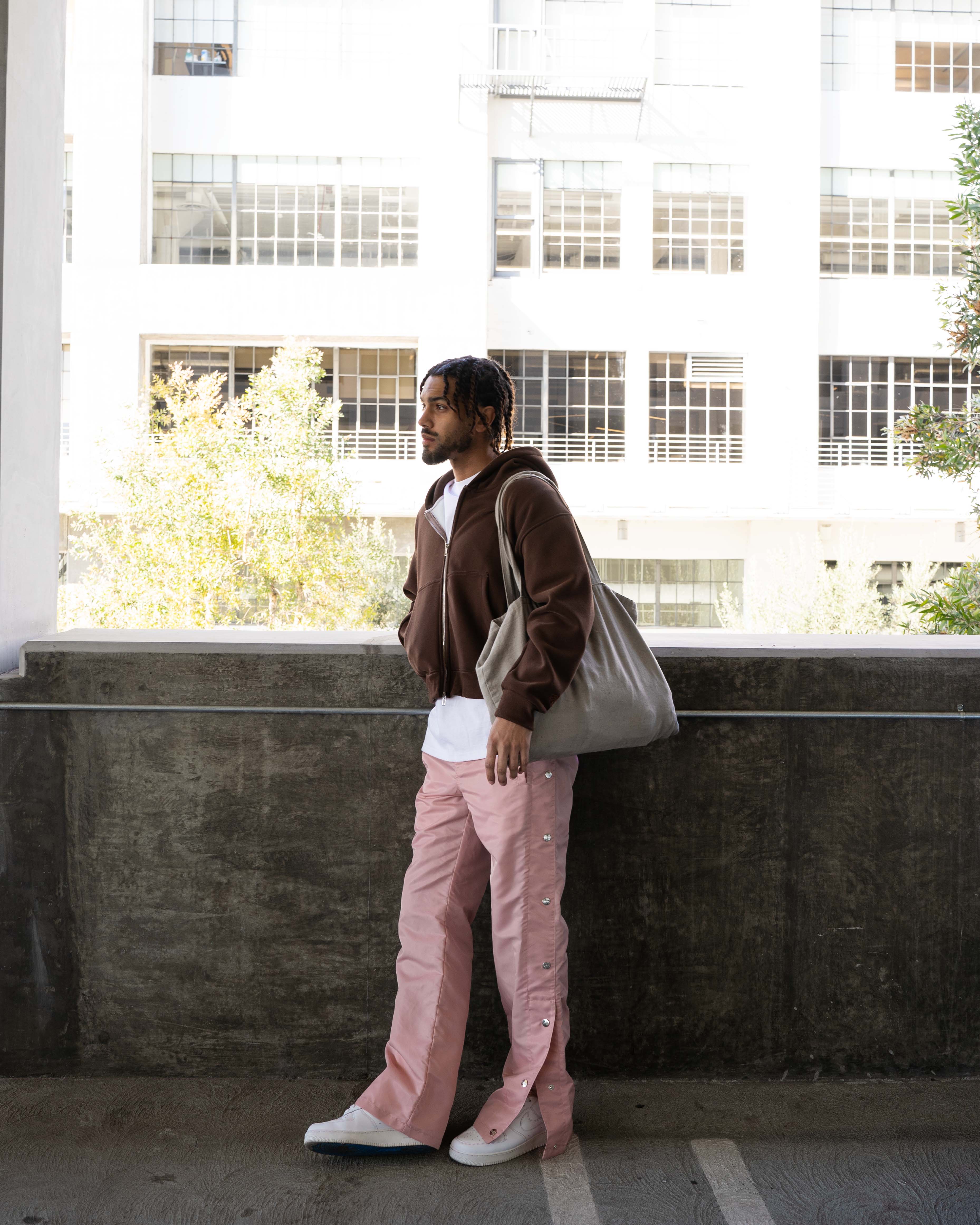 EPTM EXO TRACK PANTS - DUSTY PINK