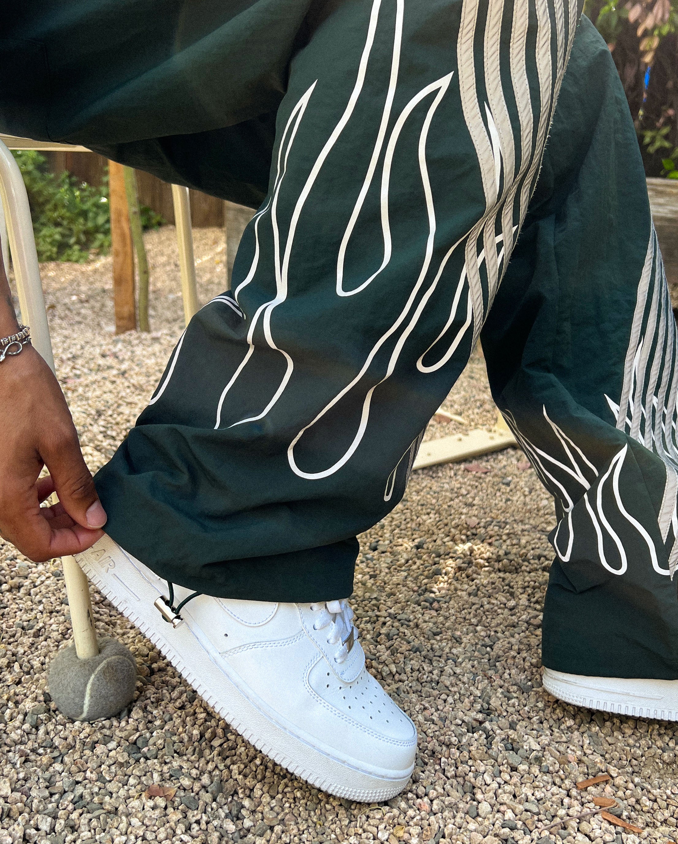 EPTM Flame Highland Pants - Forest Green