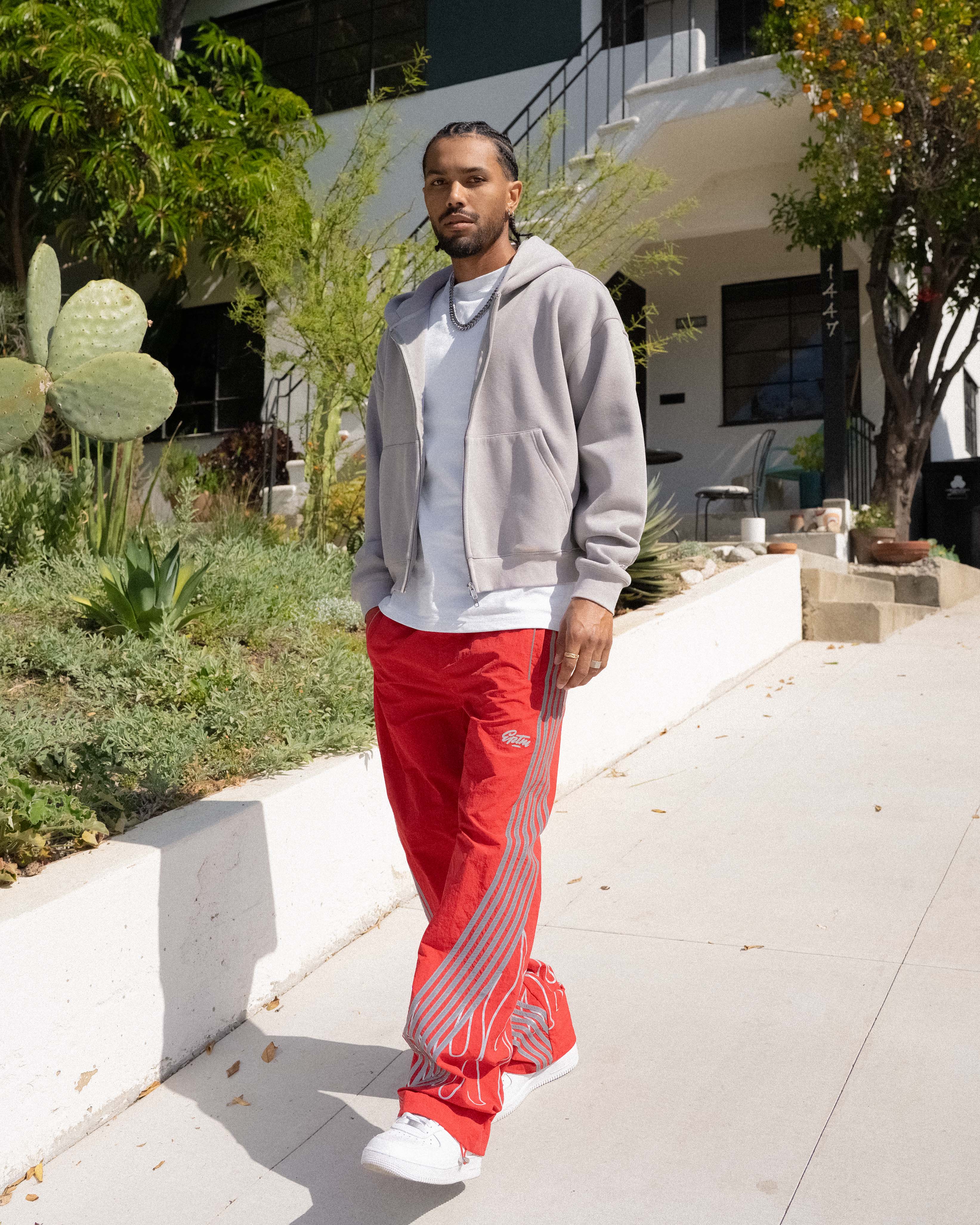 EPTM Flame Highland Pants - Red