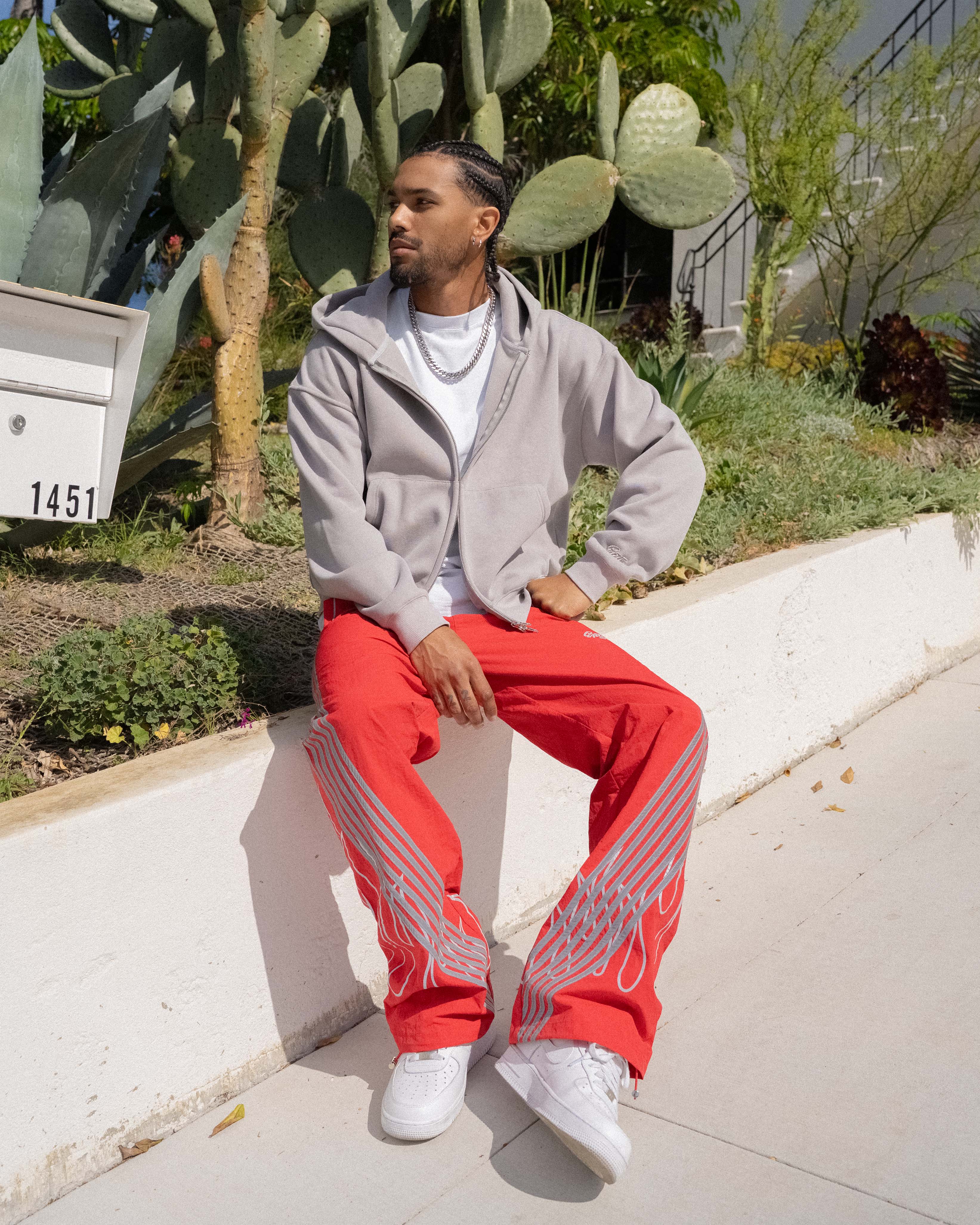 EPTM Flame Highland Pants - Red