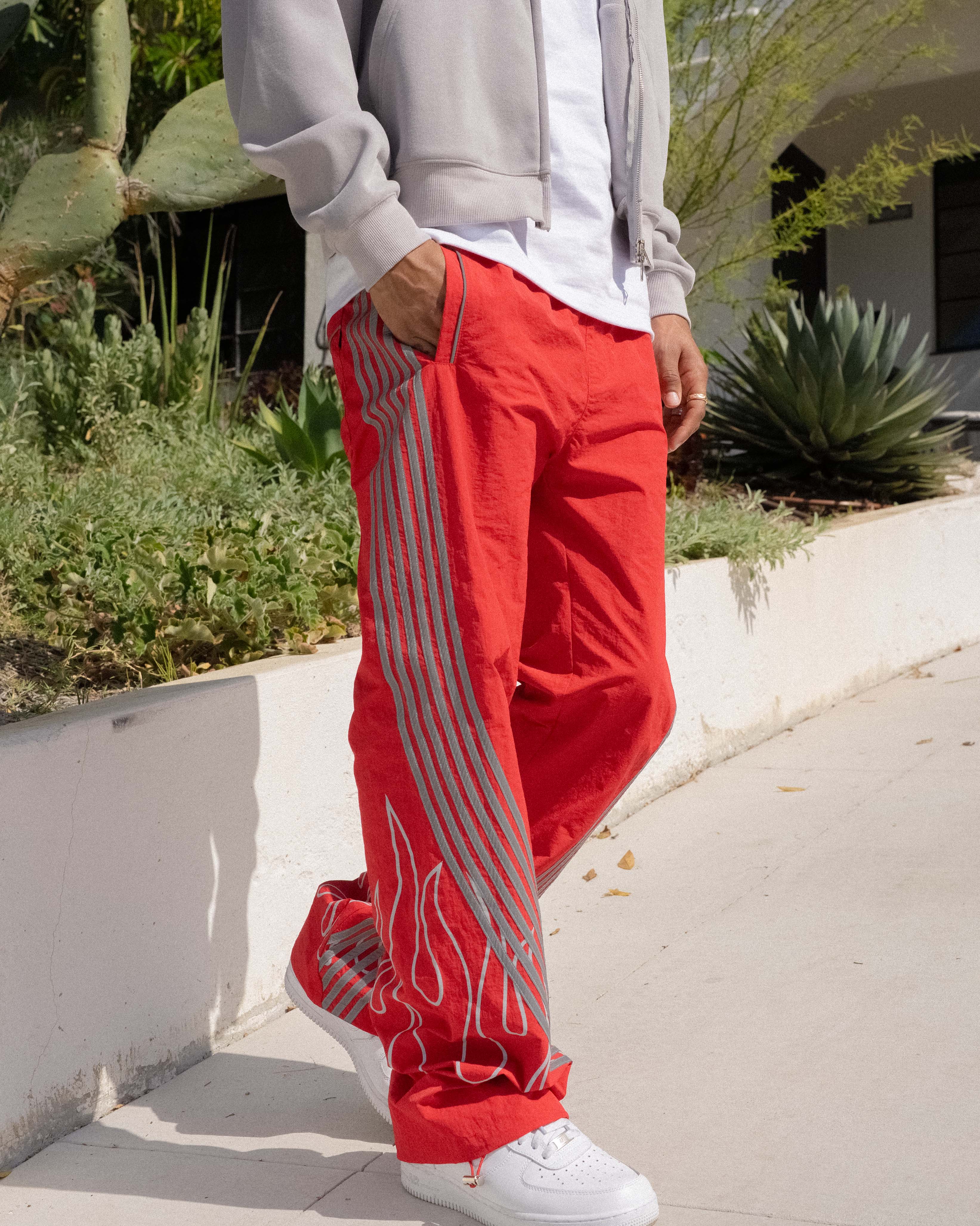 EPTM Flame Highland Pants - Red