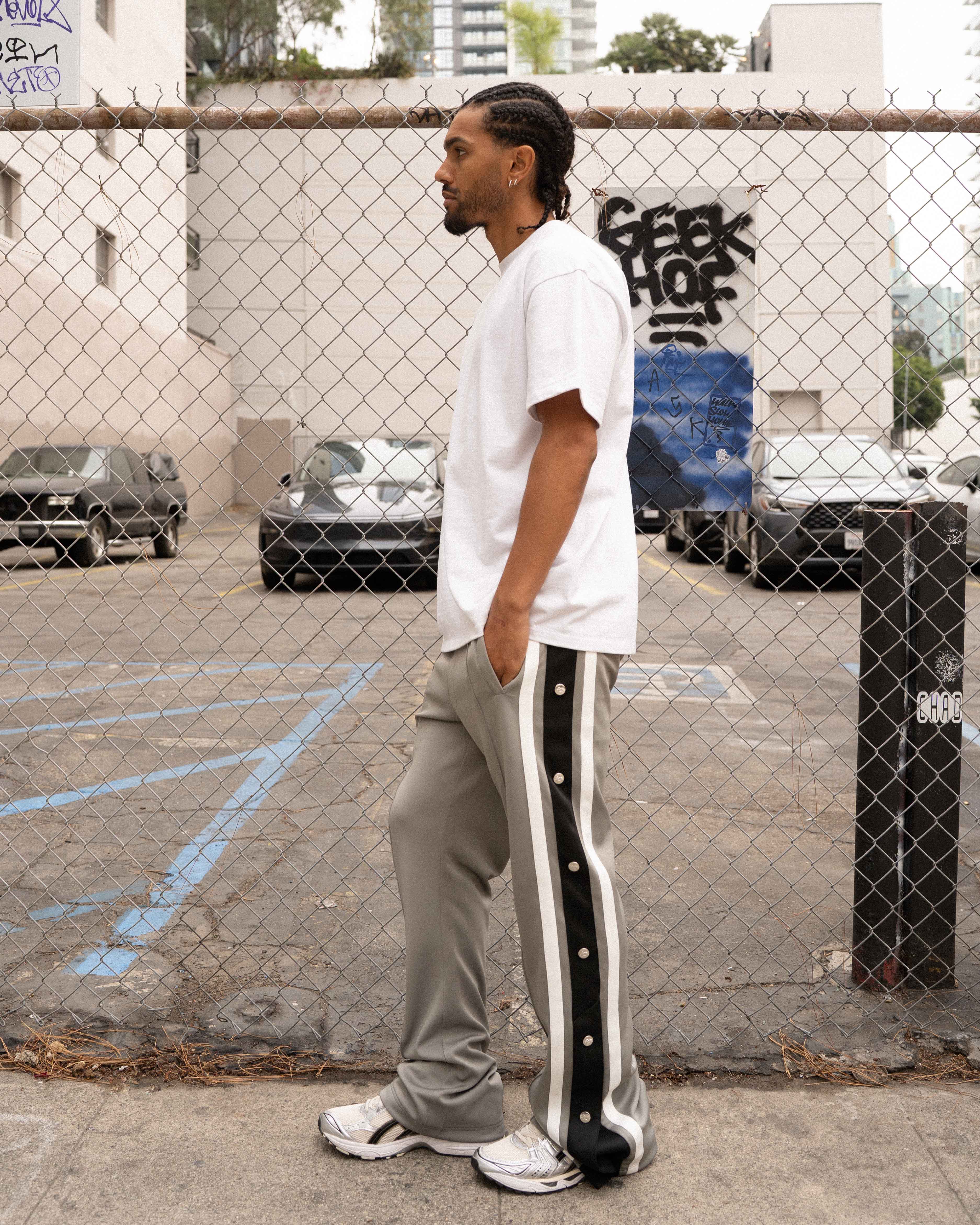 EPTM Gully Track Pants - Grey