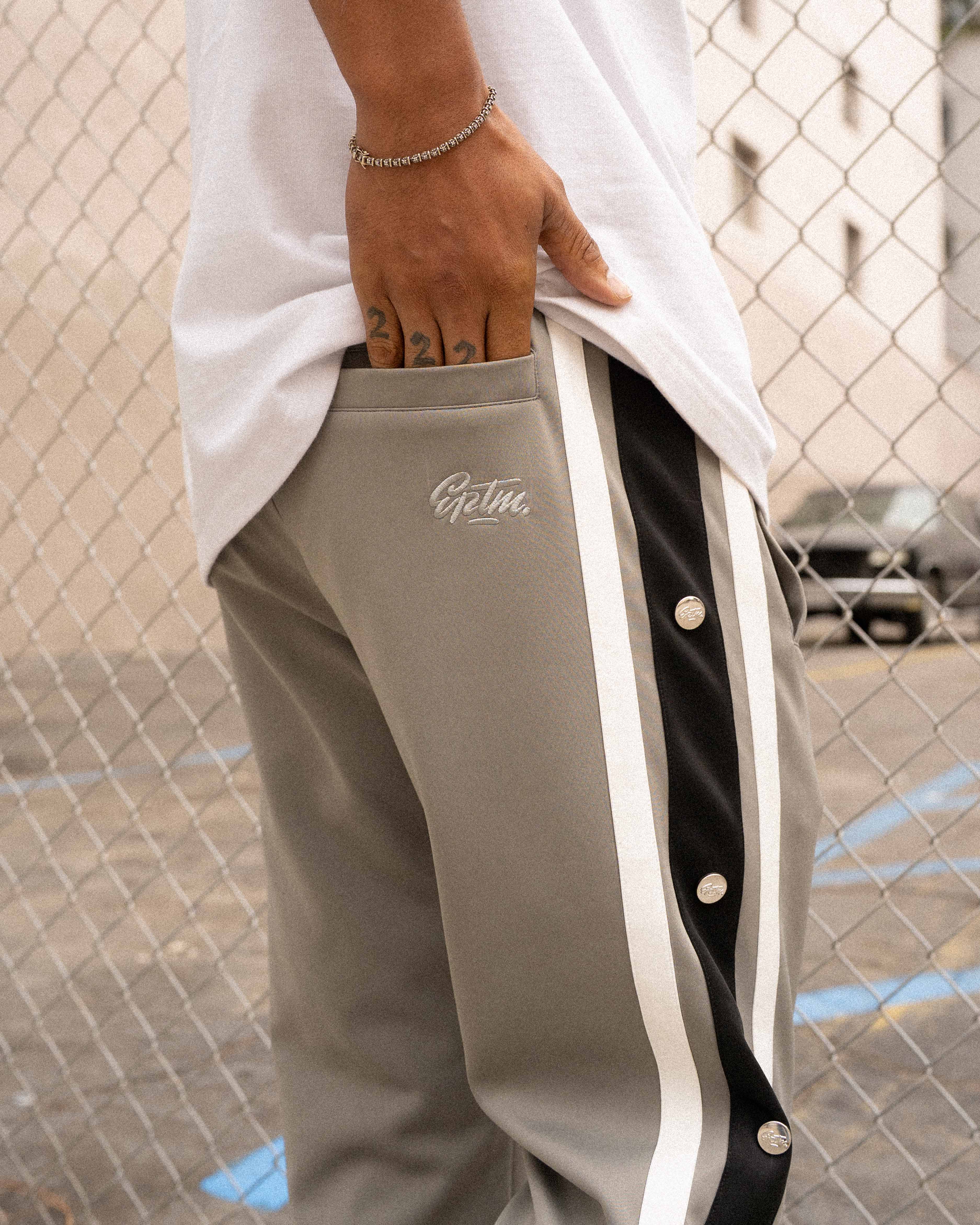 EPTM Gully Track Pants - Grey