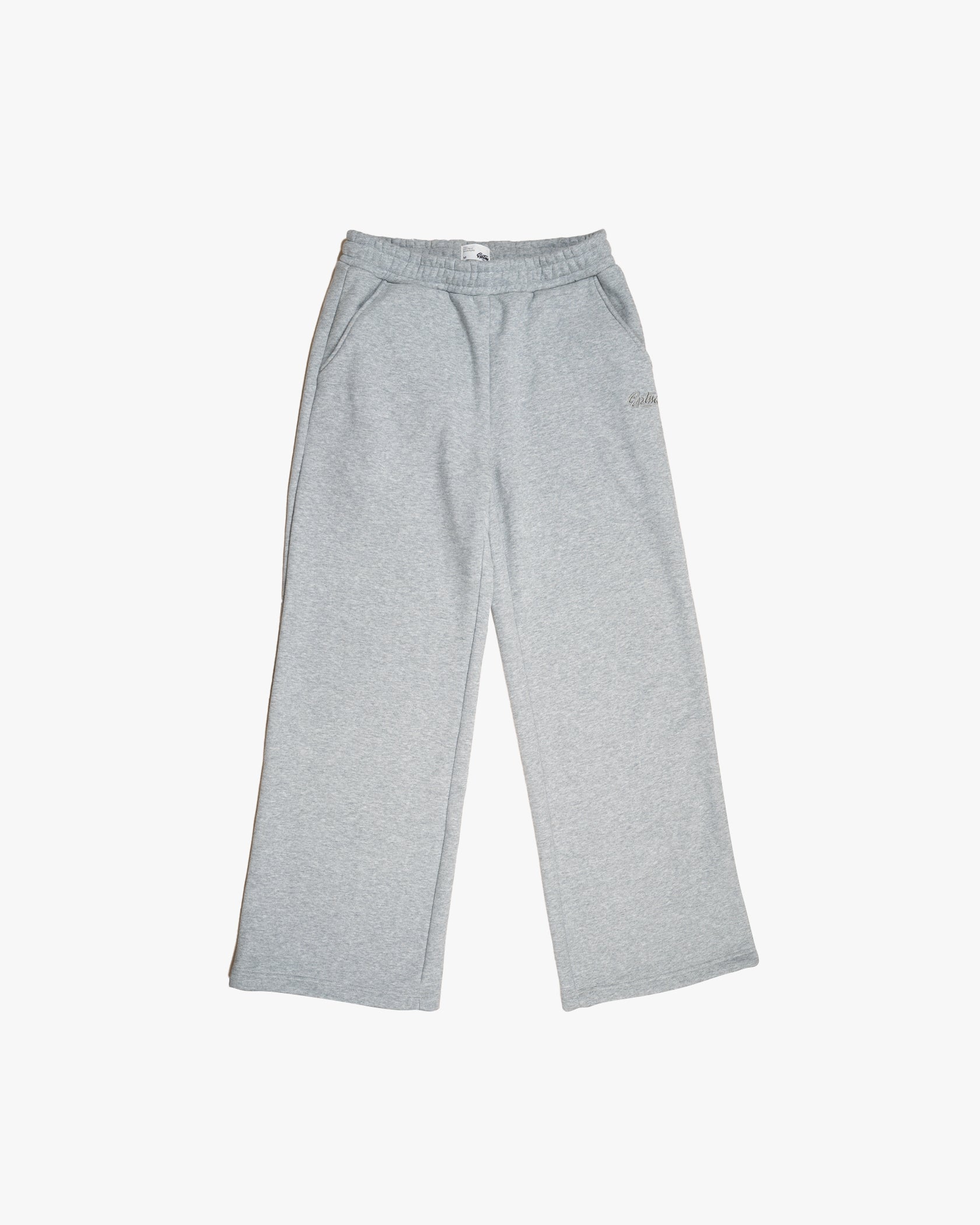 EPTM PERFECT BAGGY FLEECE PANTS - HEATHER GREY