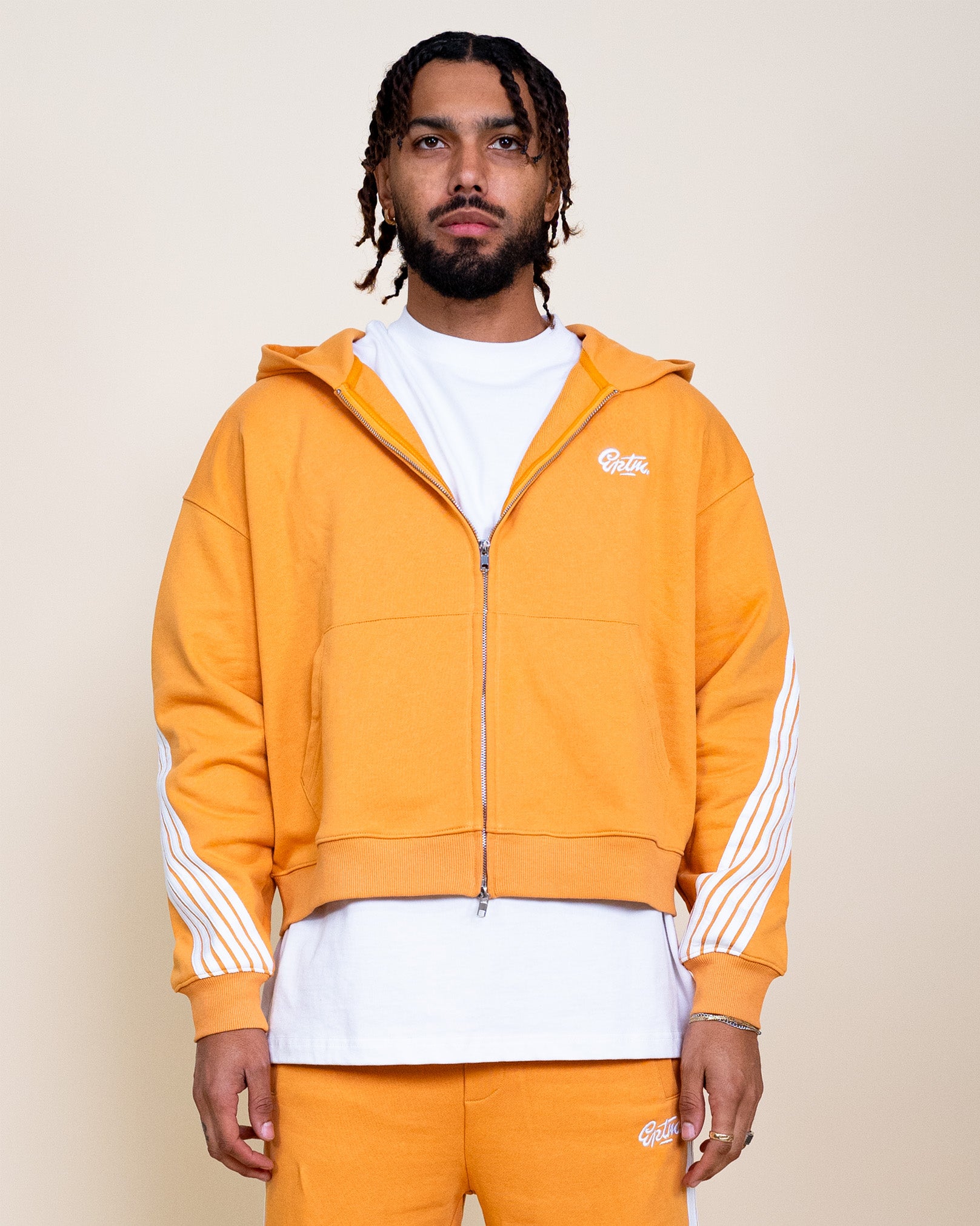 EPTM HIGHLAND ZIP UP HOODIE - MUSTARD