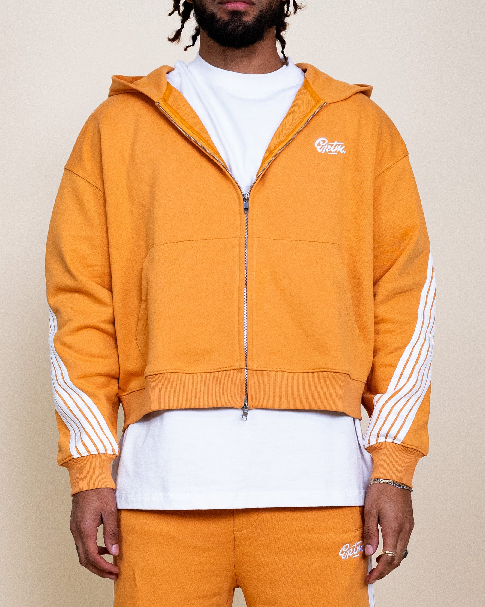 EPTM HIGHLAND ZIP UP HOODIE - MUSTARD