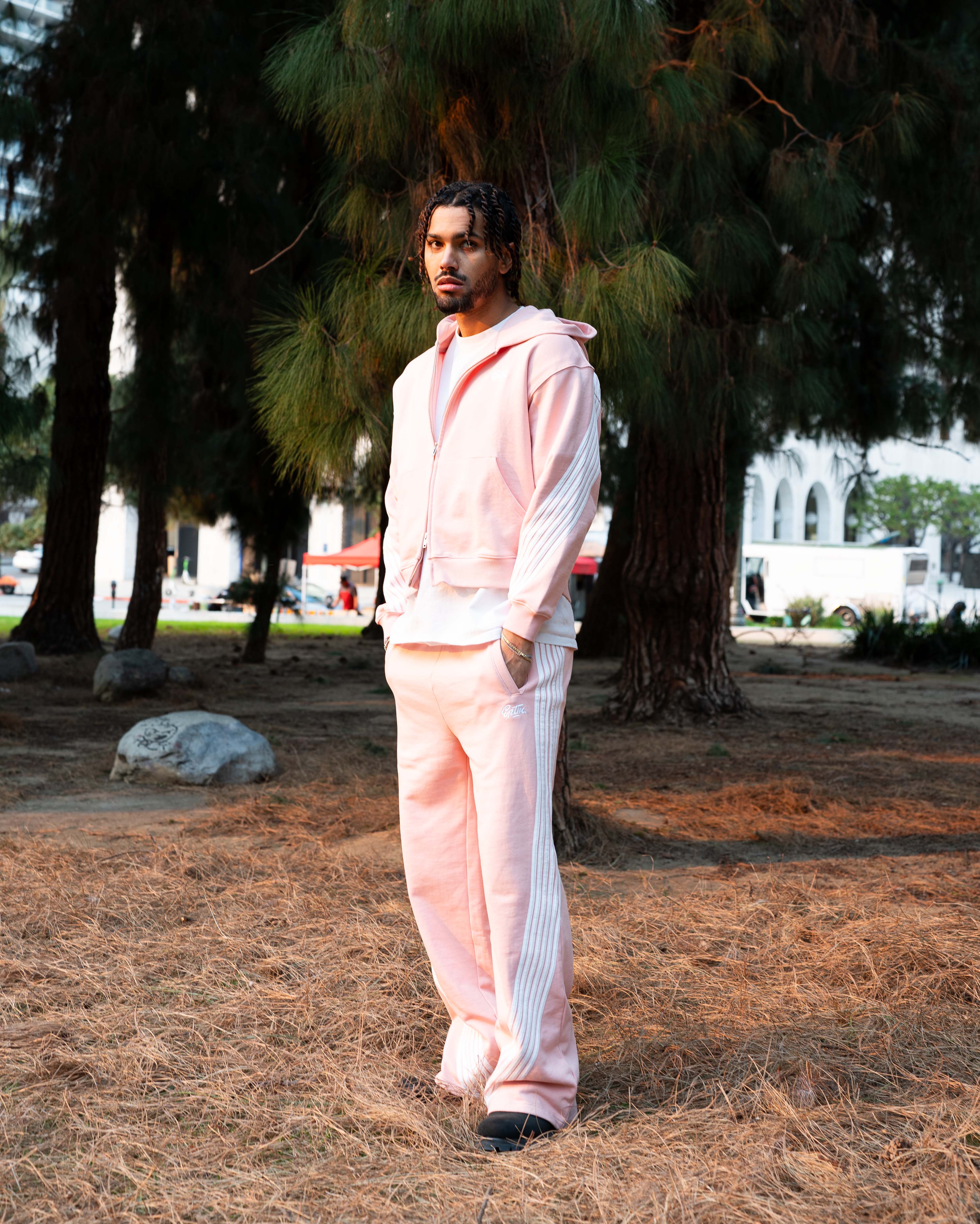 EPTM HIGHLAND ZIP UP HOODIE - PINK