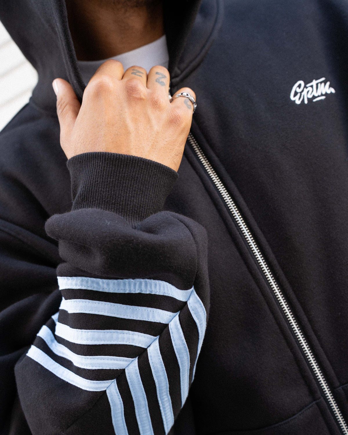 EPTM Highline Zip Up Hoodie - Black