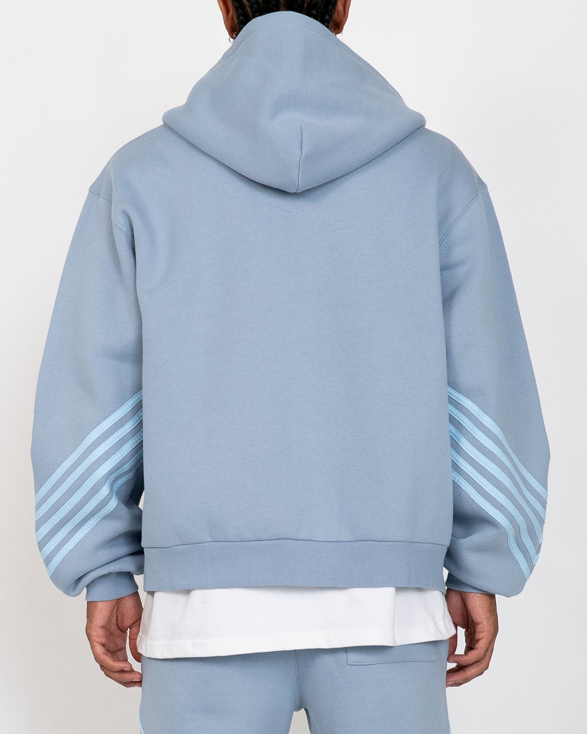 EPTM Highline Zip Up Hoodie - Dusty Blue