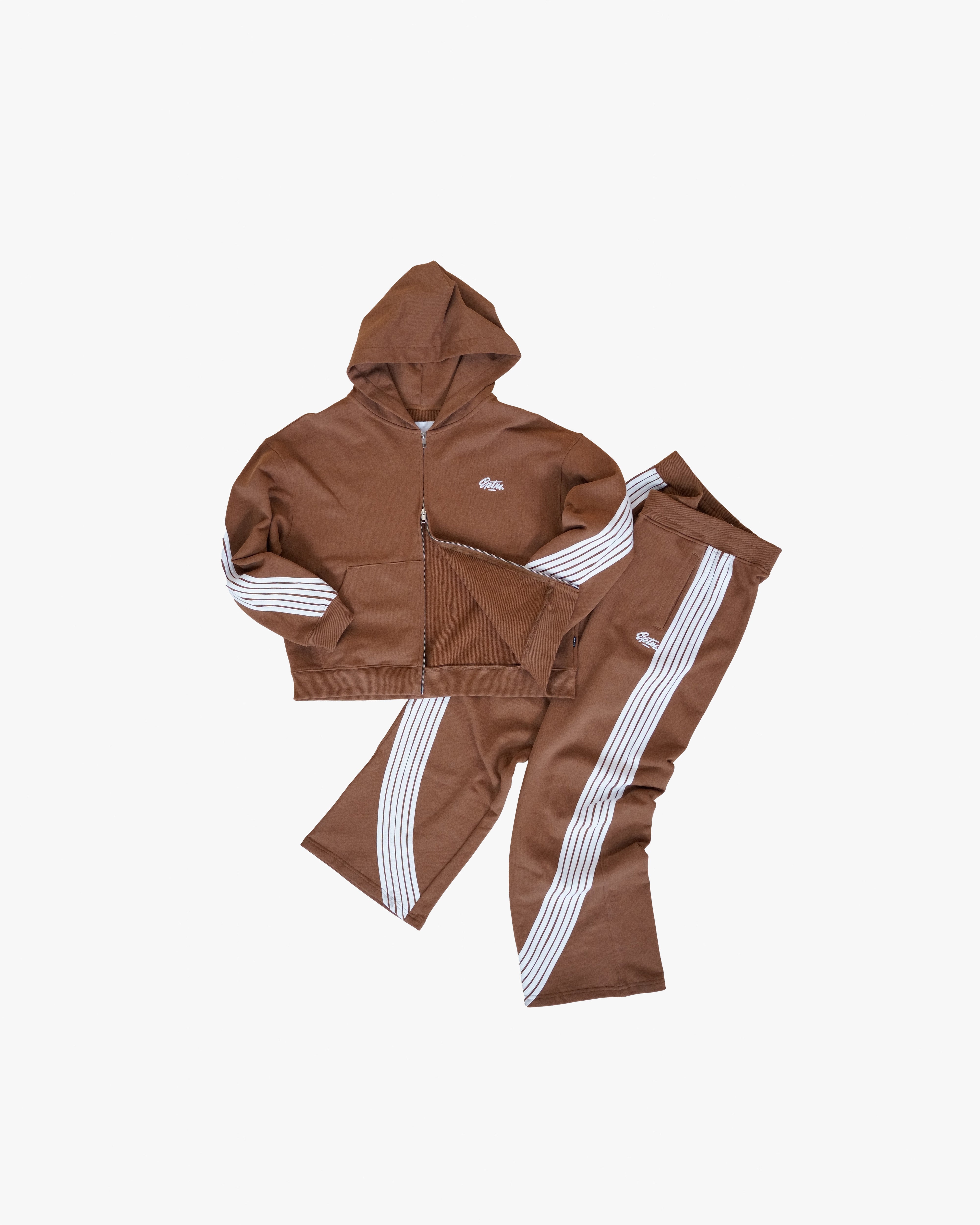 EPTM HIGHLAND ZIP UP HOODIE - MOCHA