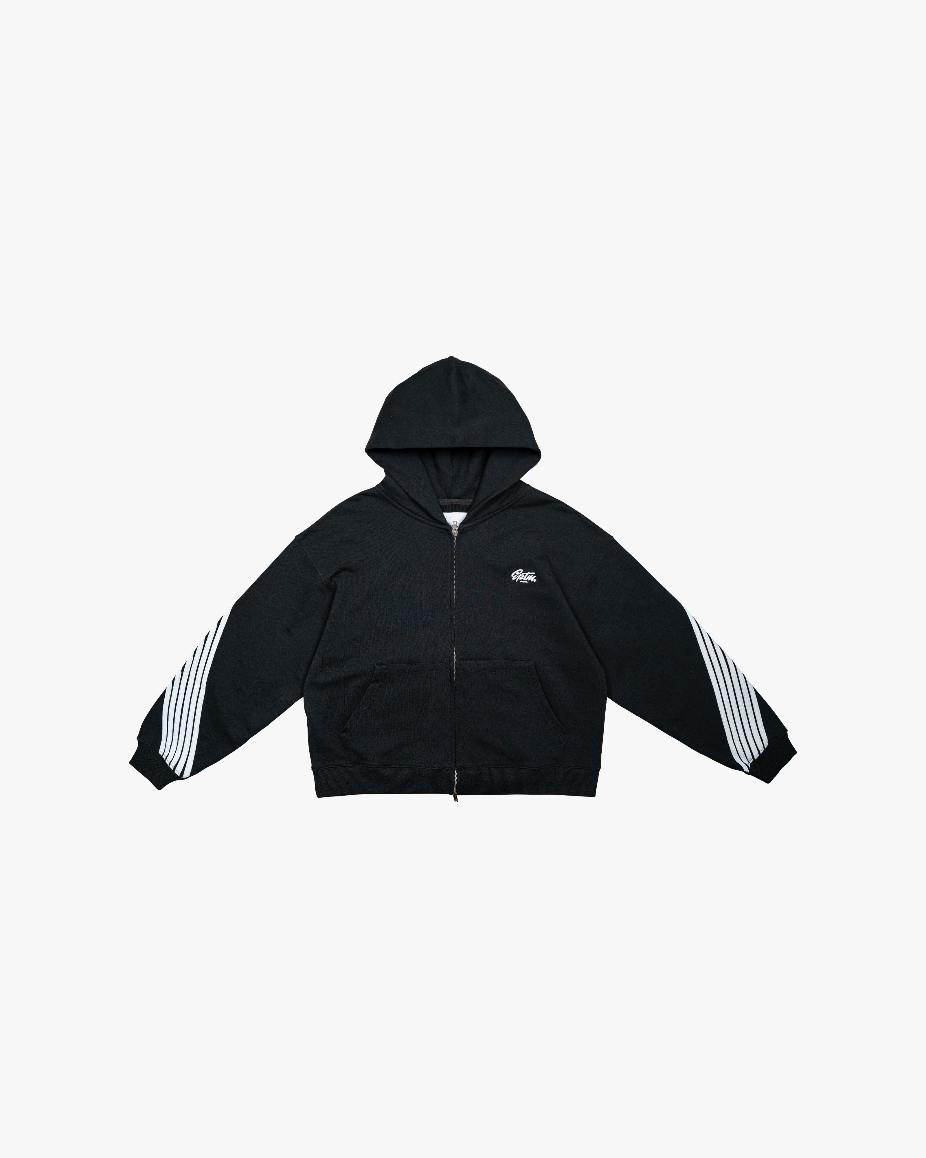 EPTM HIGHLAND ZIP UP HOODIE - BLACK