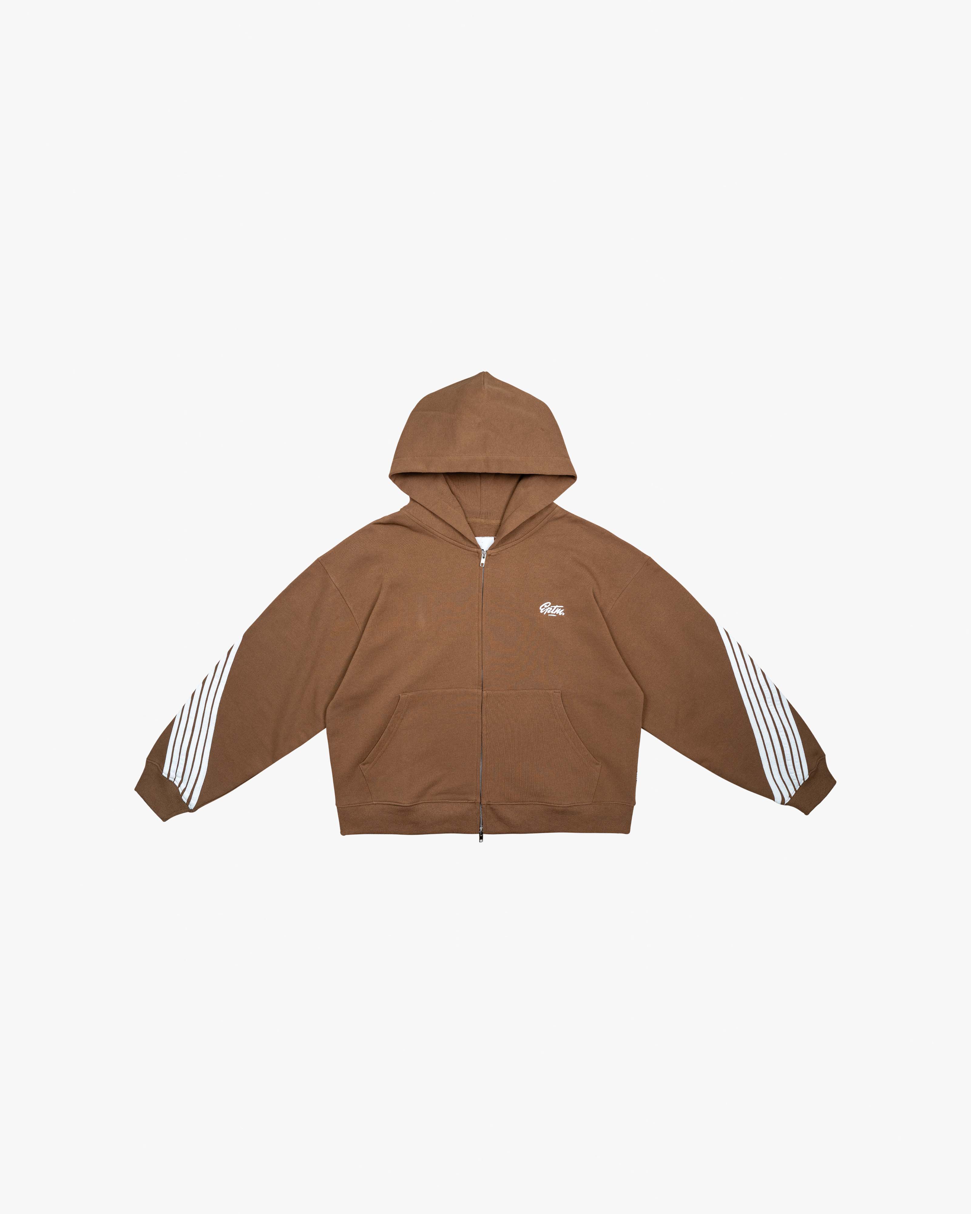 EPTM HIGHLAND ZIP UP HOODIE - MOCHA