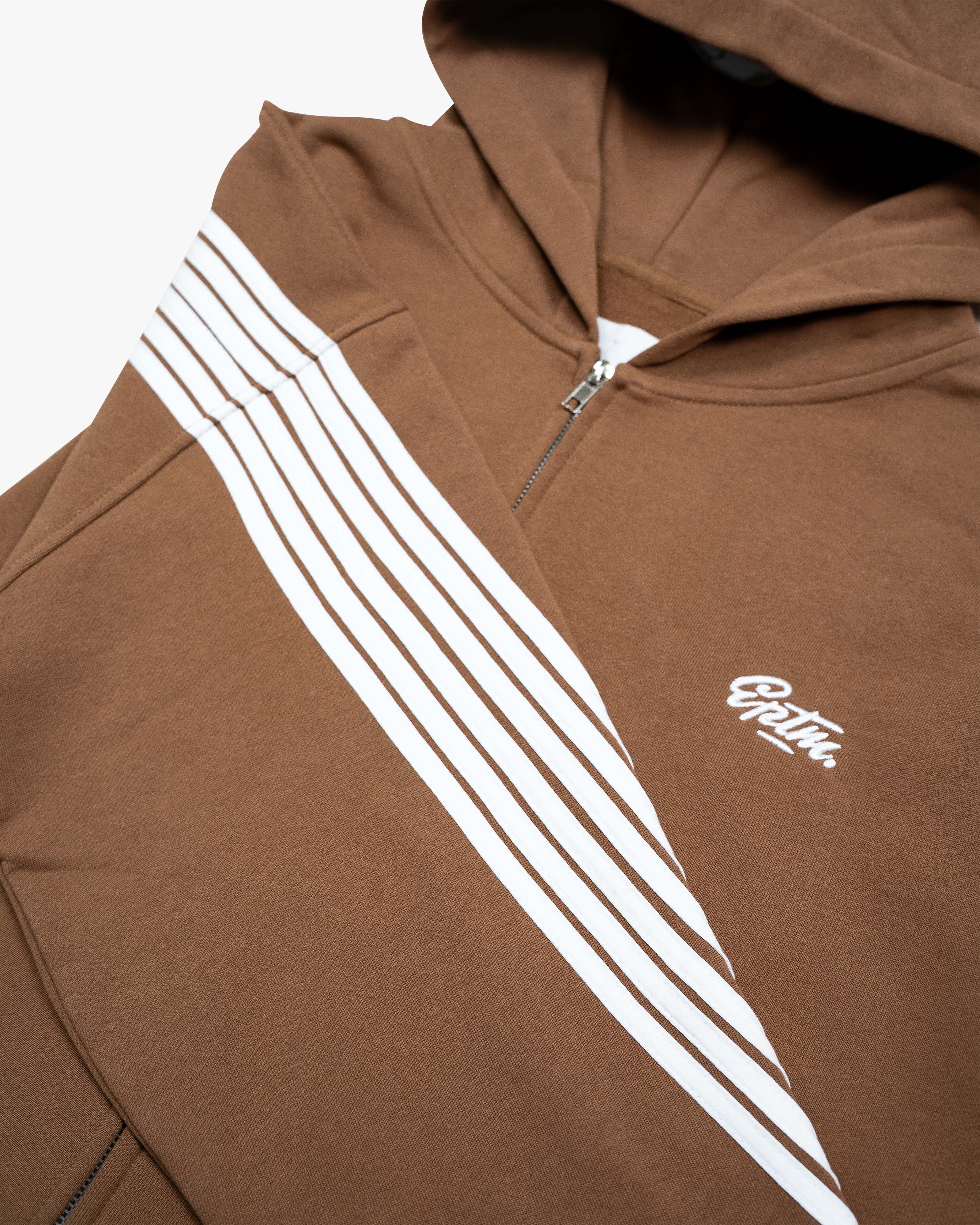 EPTM HIGHLAND ZIP UP HOODIE - MOCHA