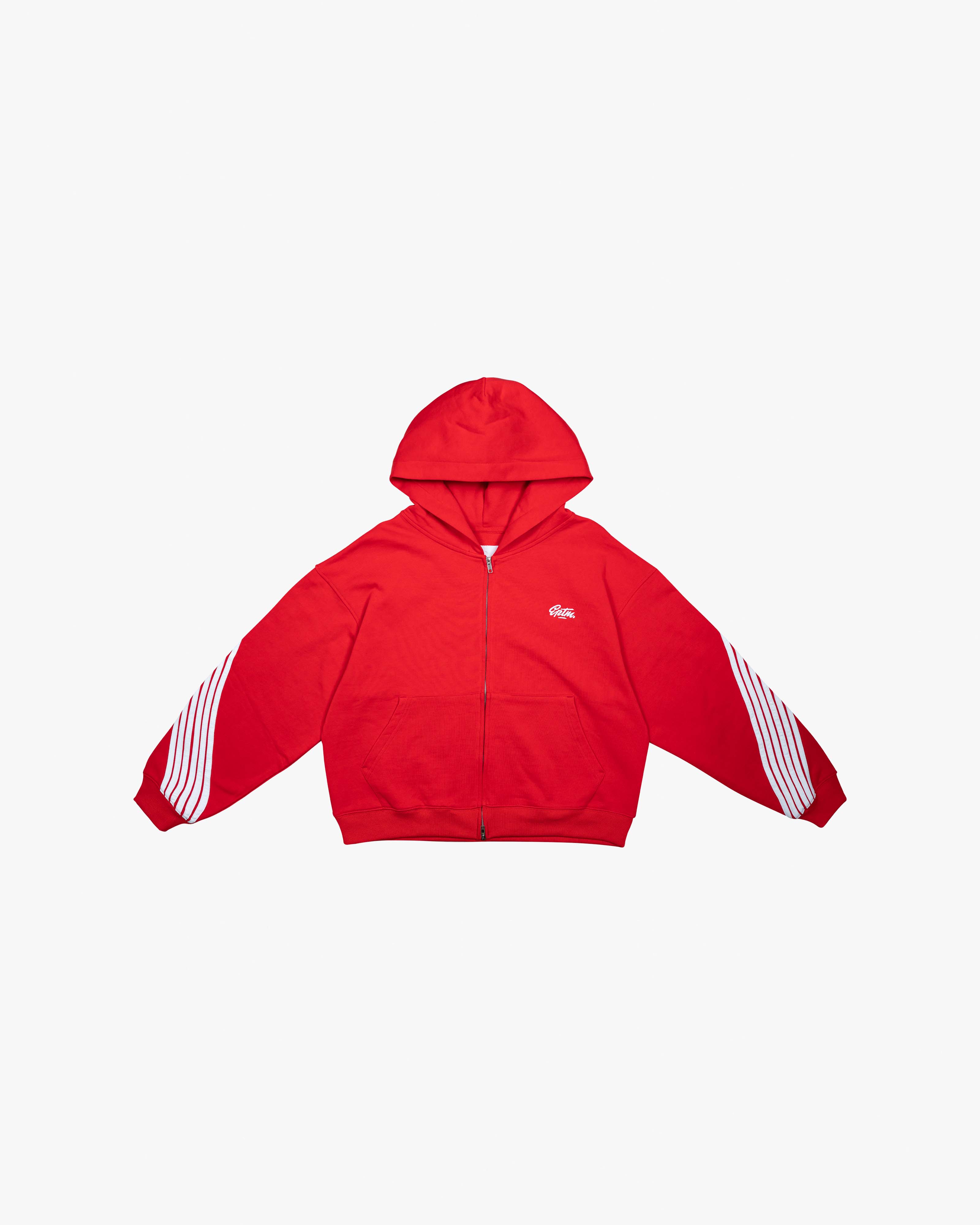 EPTM HIGHLAND ZIP UP HOODIE - RED