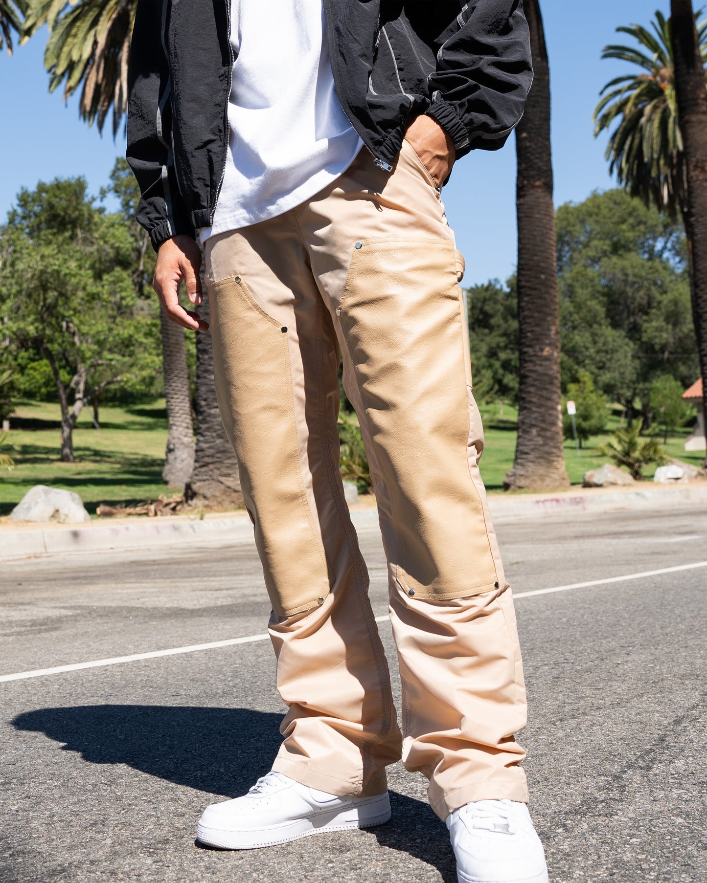 EPTM ARLO CARPENTER PANTS - TAN