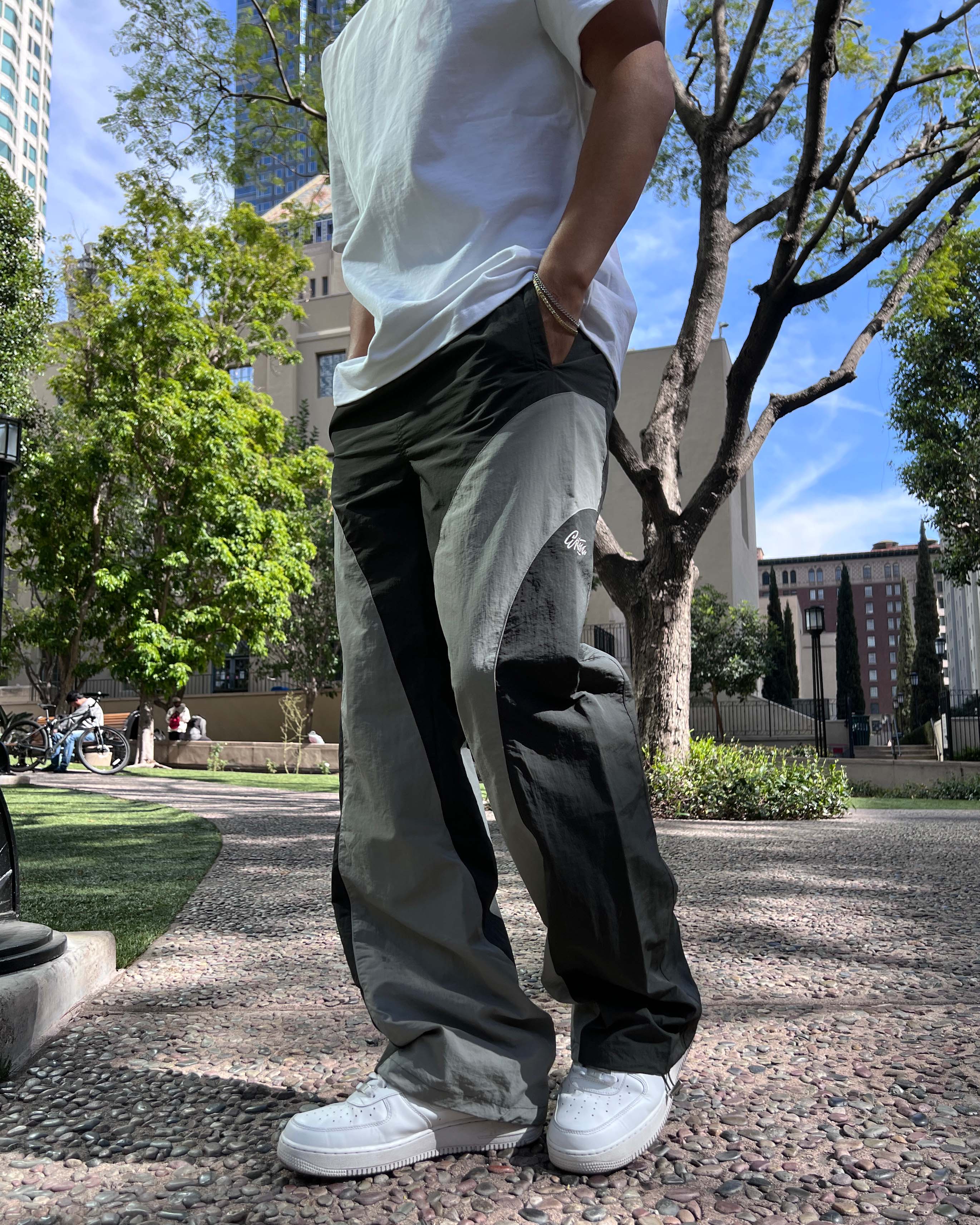 EPTM INNIE TRACK PANTS - GREY