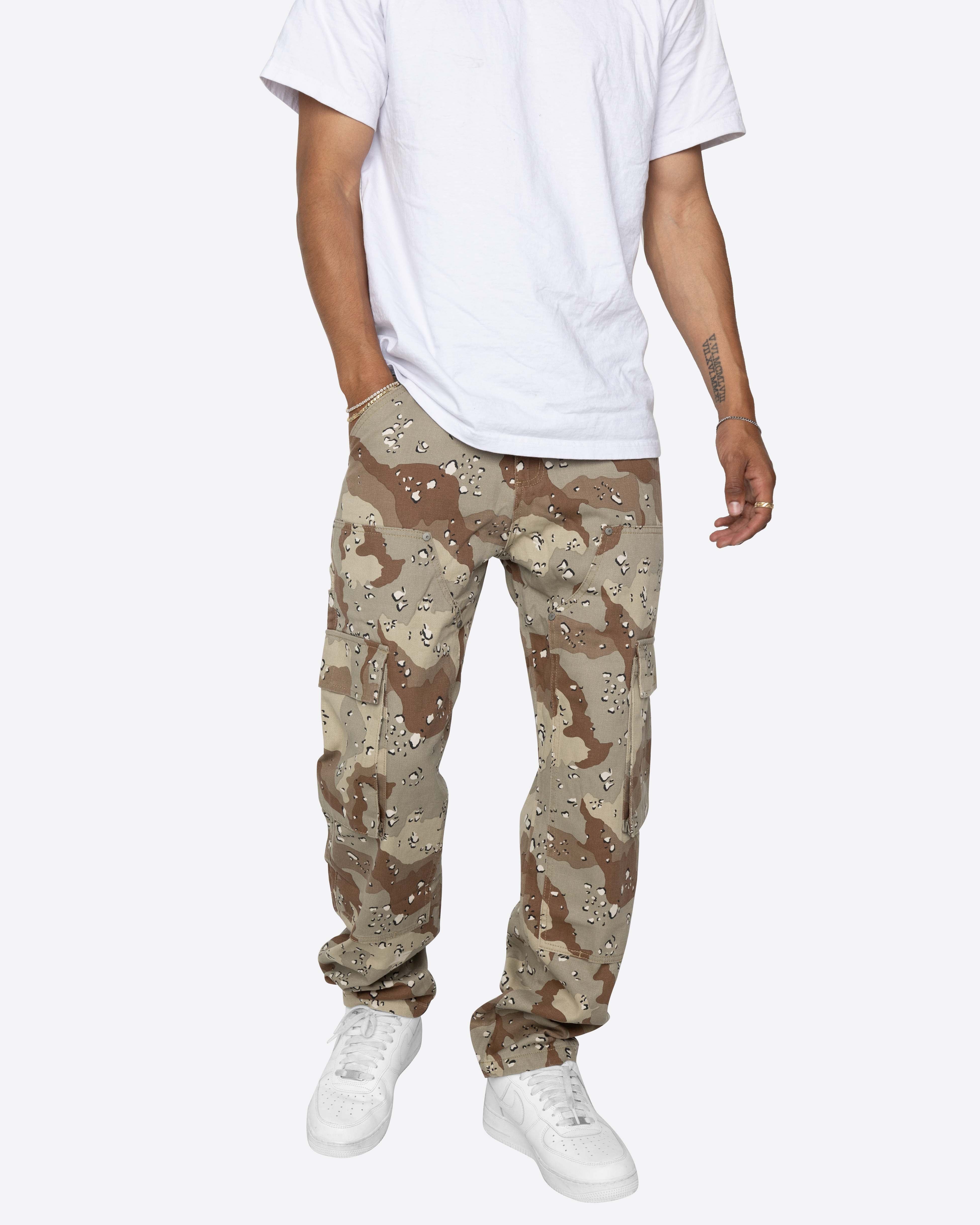 Mens desert camo cargo on sale pants