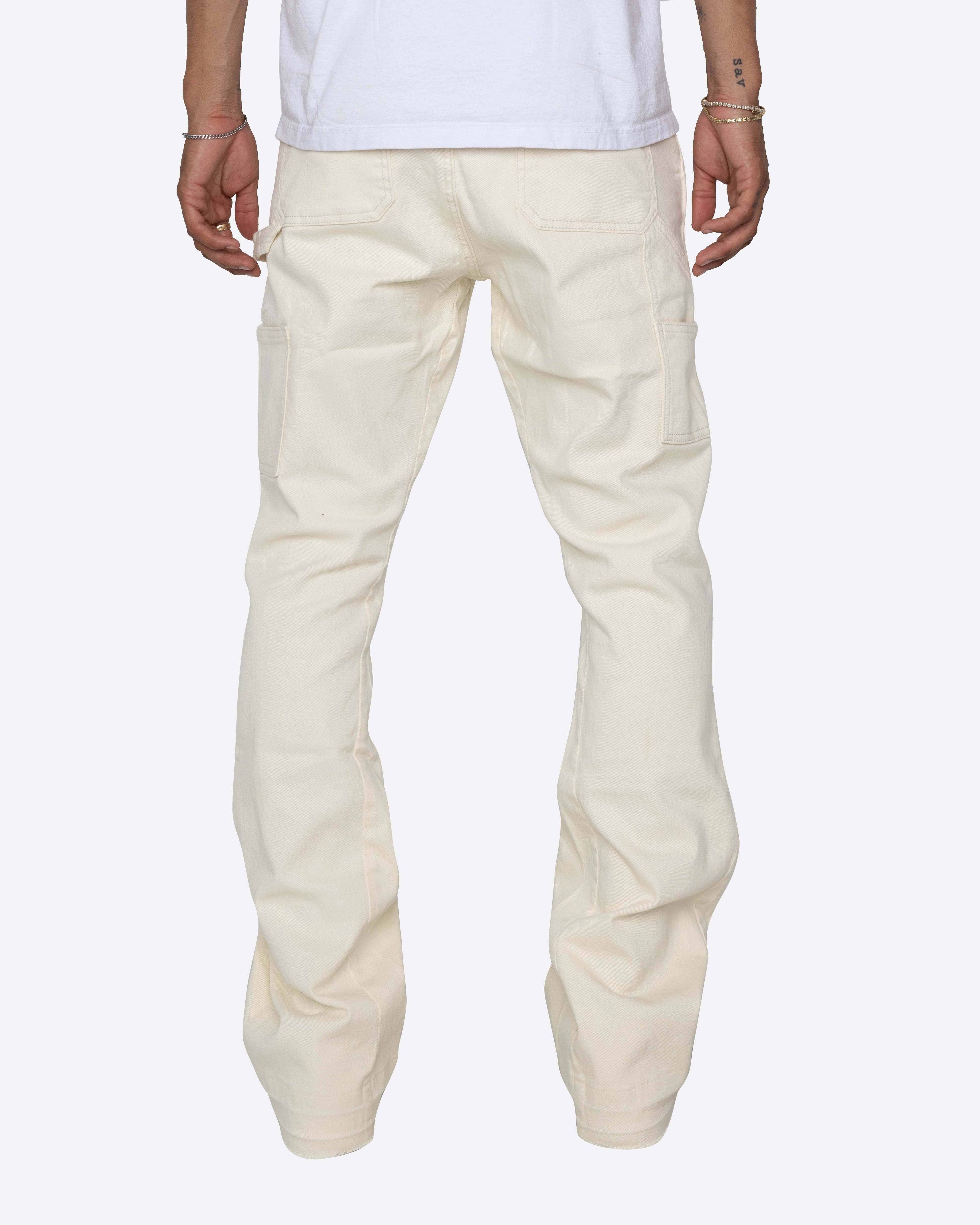 EPTM NINE FLARE PANTS-CREAM