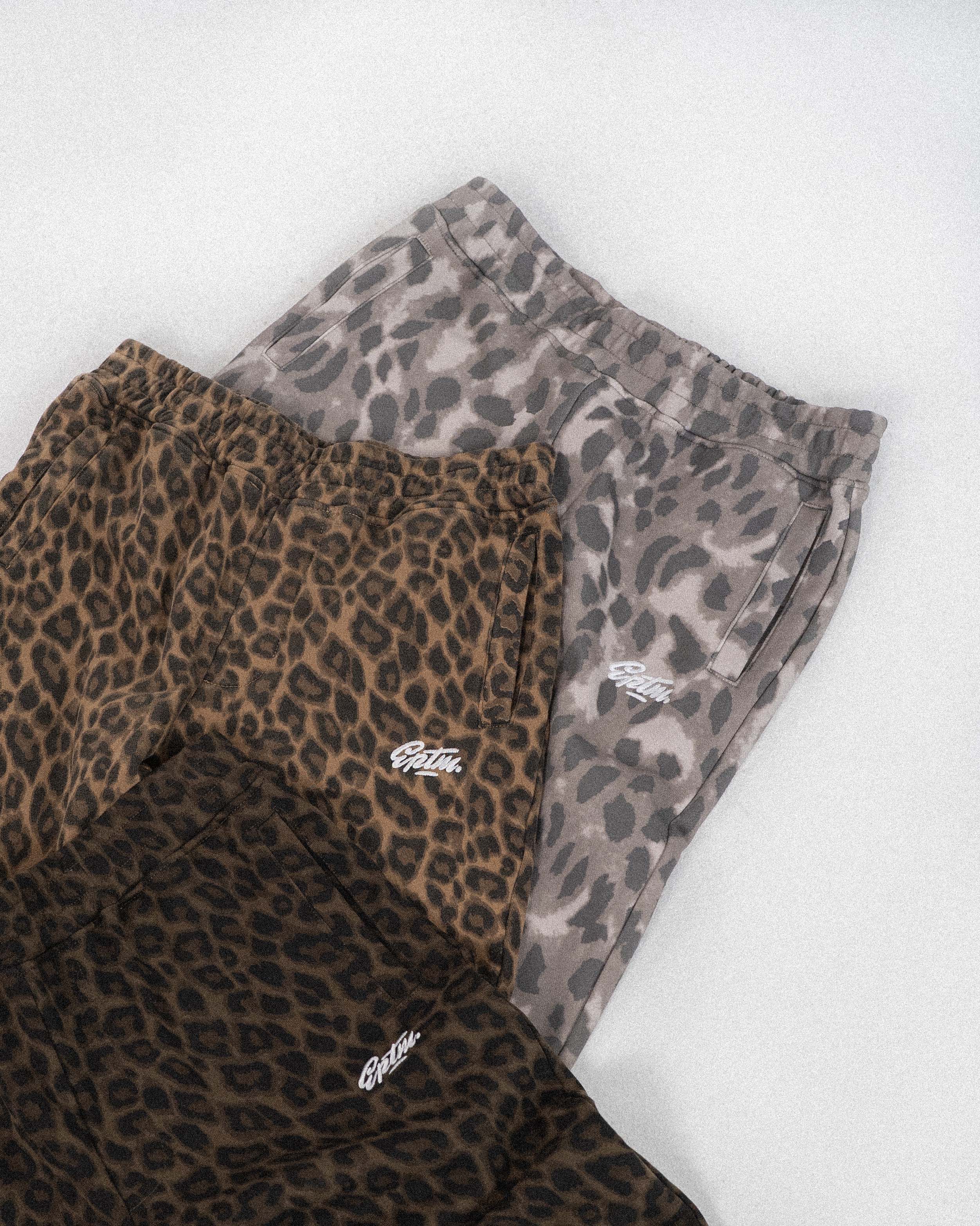 EPTM Leopard Pants - Grey
