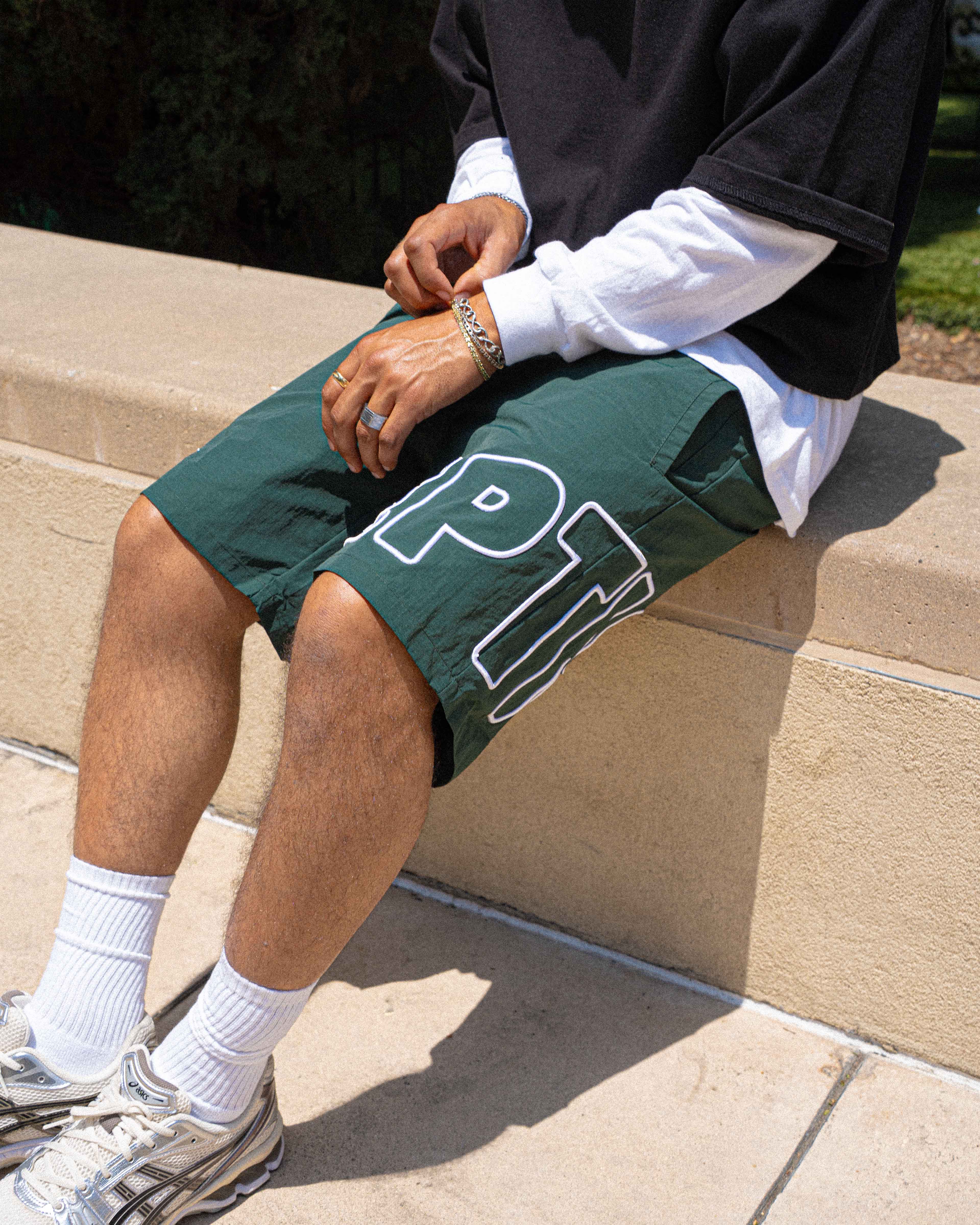 EPTM Logo Shorts - Forest