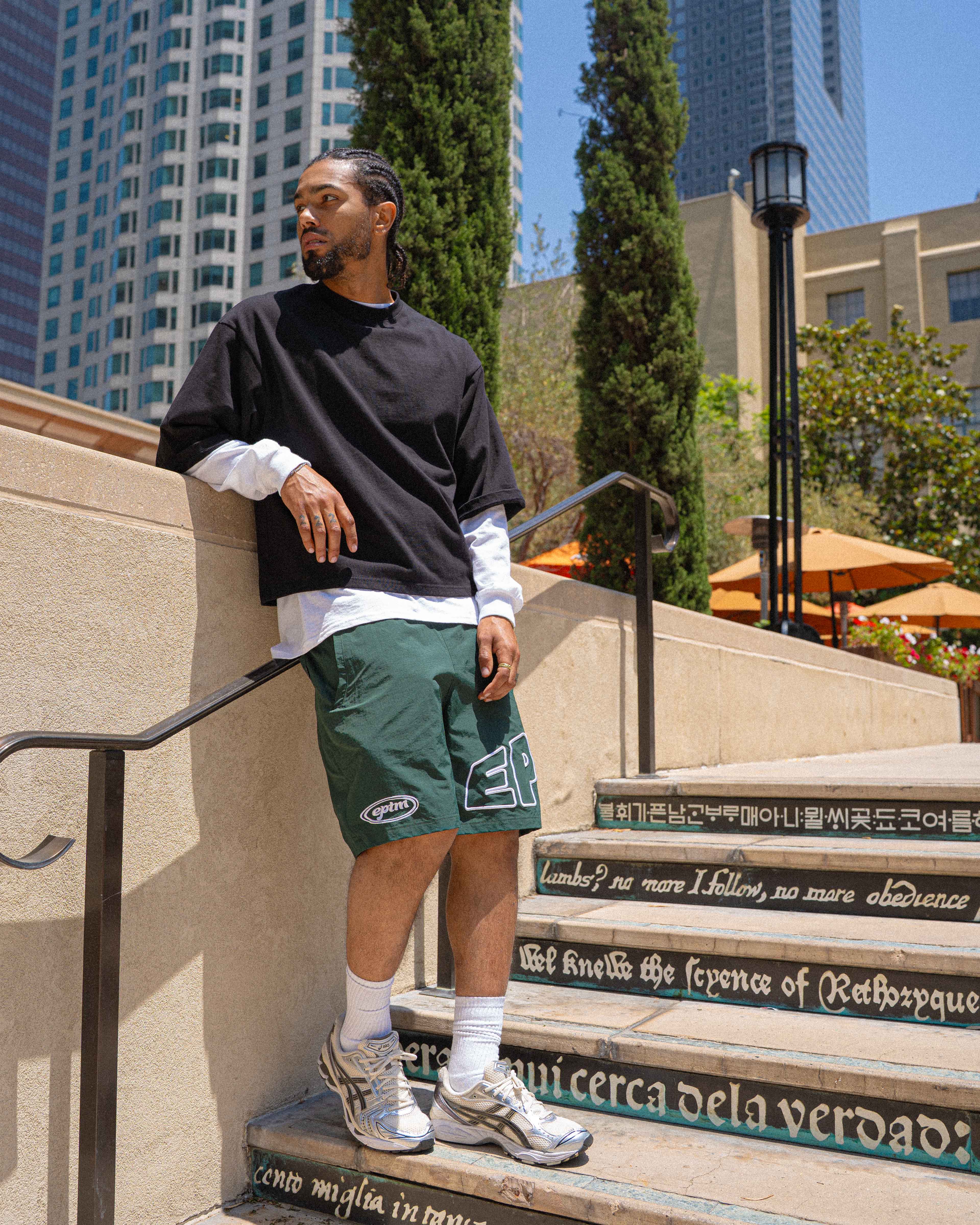 EPTM Logo Shorts - Forest