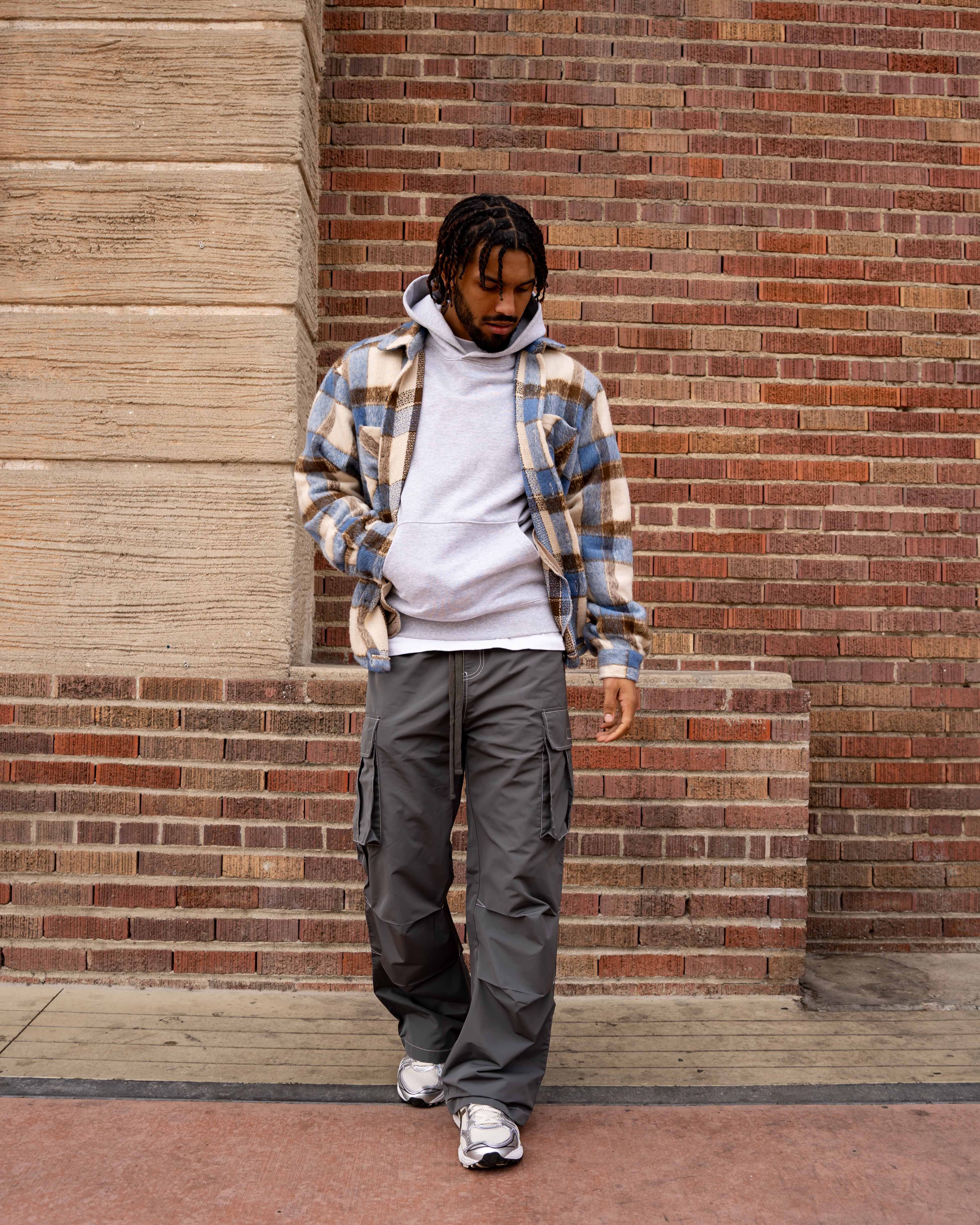 EPTM CAMPUS CARGO PANTS - GREY