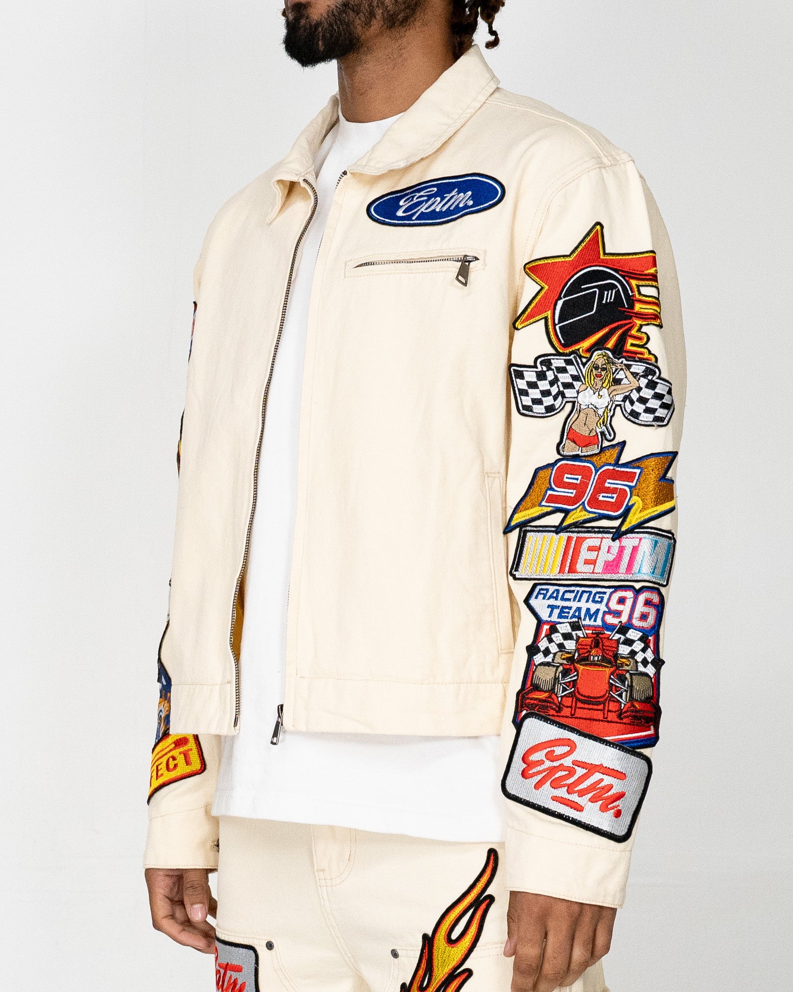 TURBO JACKET - CREAM