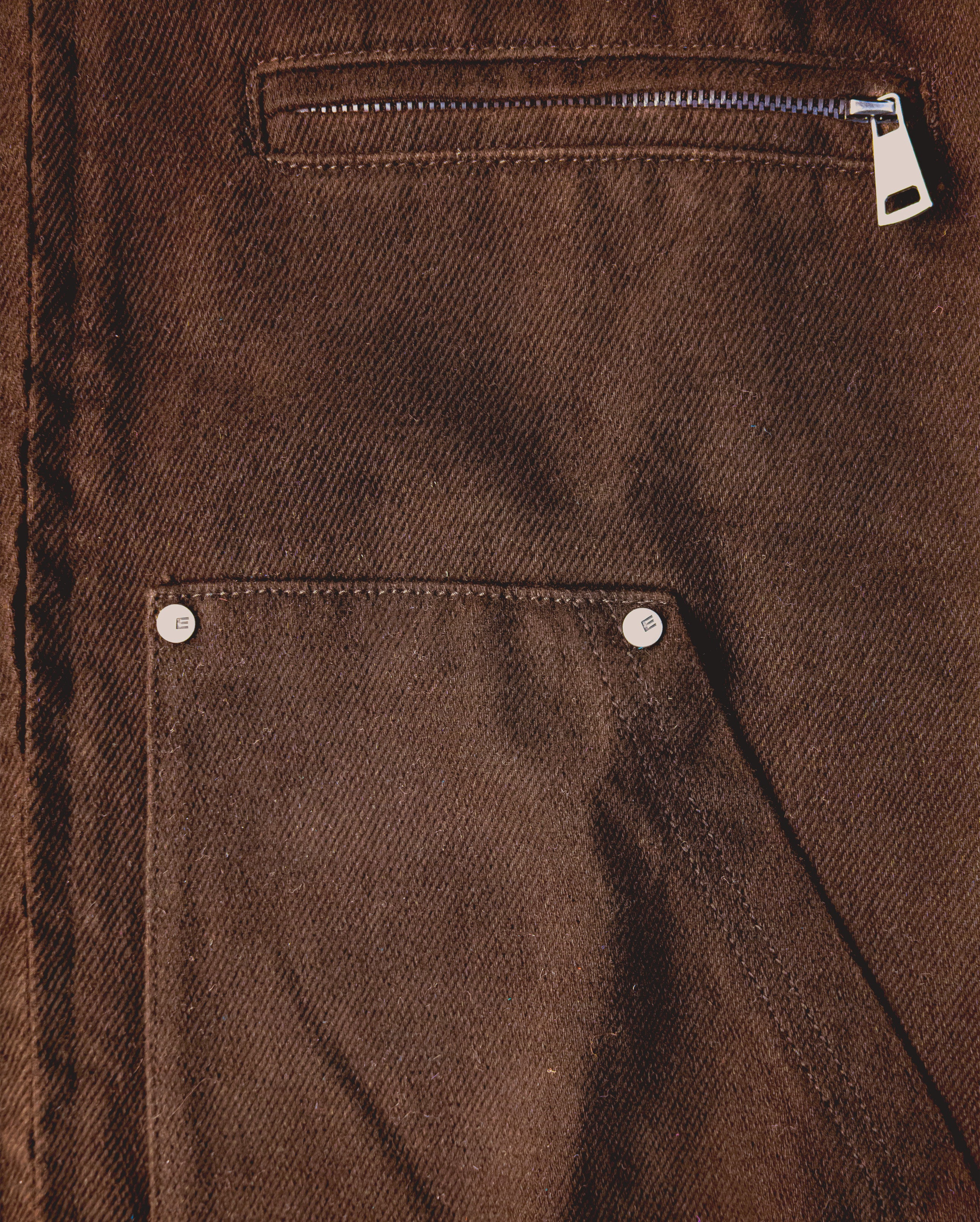 EPTM TUFF TWILL JACKET - BROWN