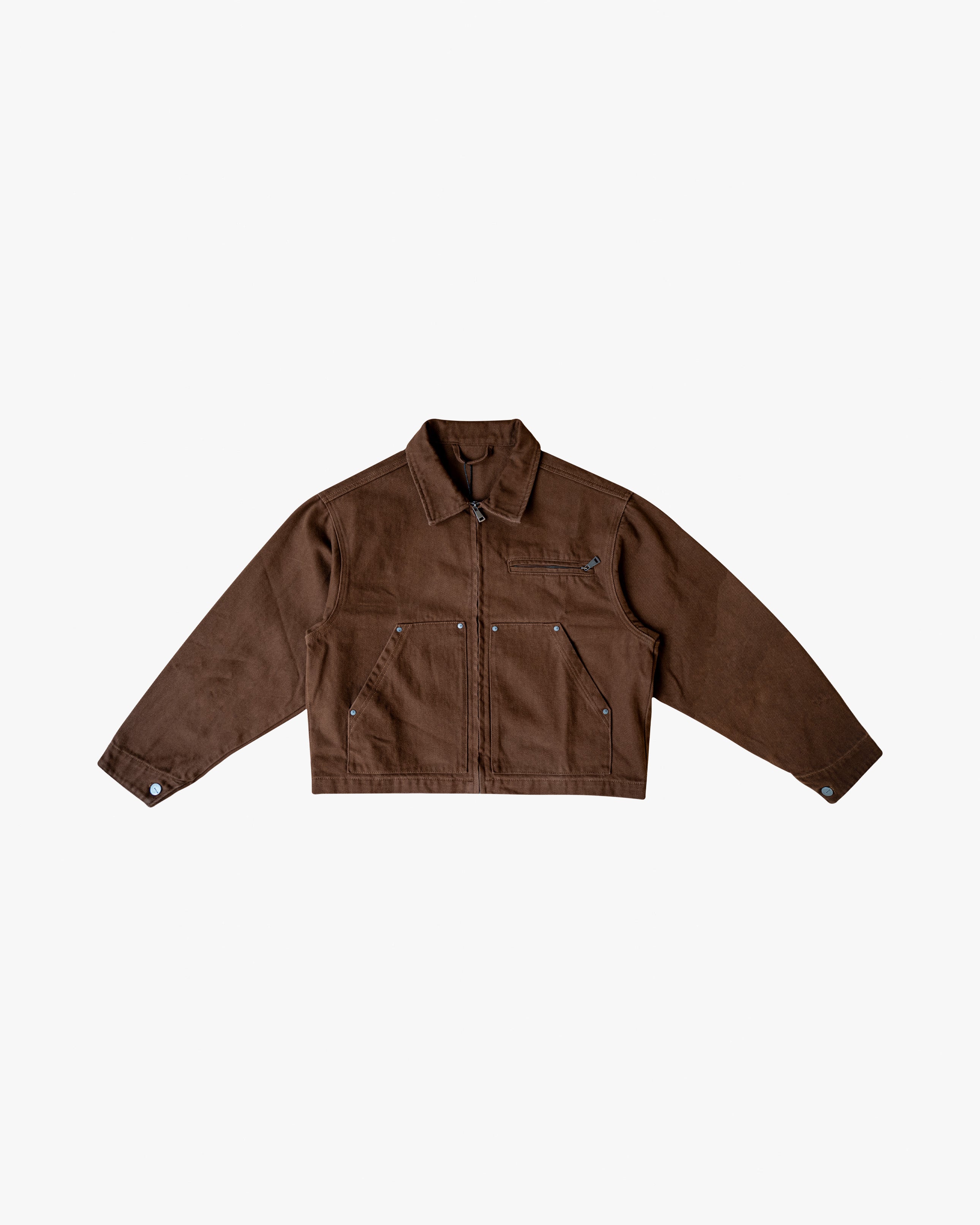 EPTM TUFF TWILL JACKET - BROWN