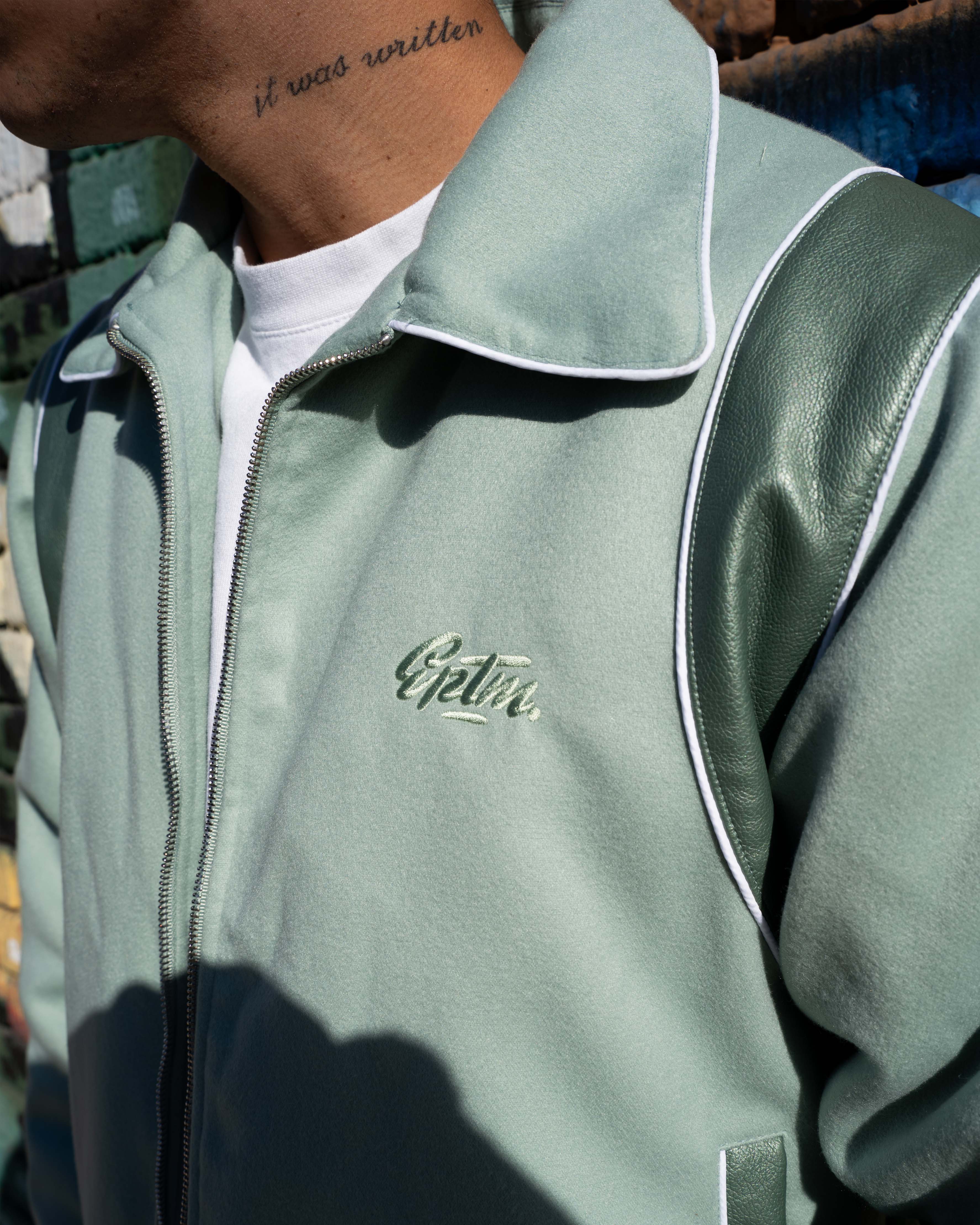 EPTM 23 VARSITY JACKET-SAGE