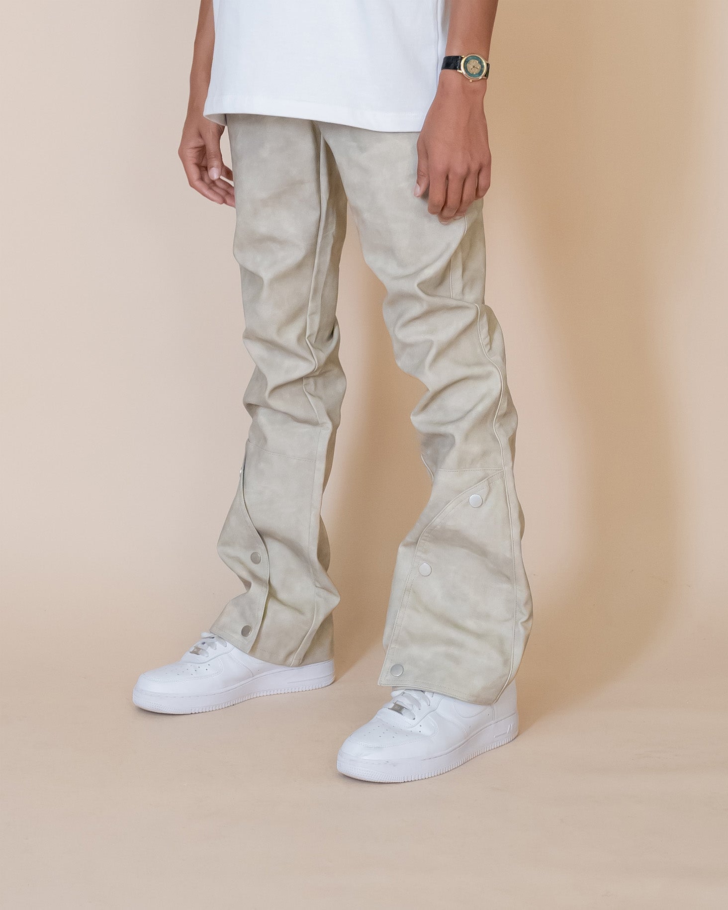 EPTM RODEO FLARE PANTS - CEMENT